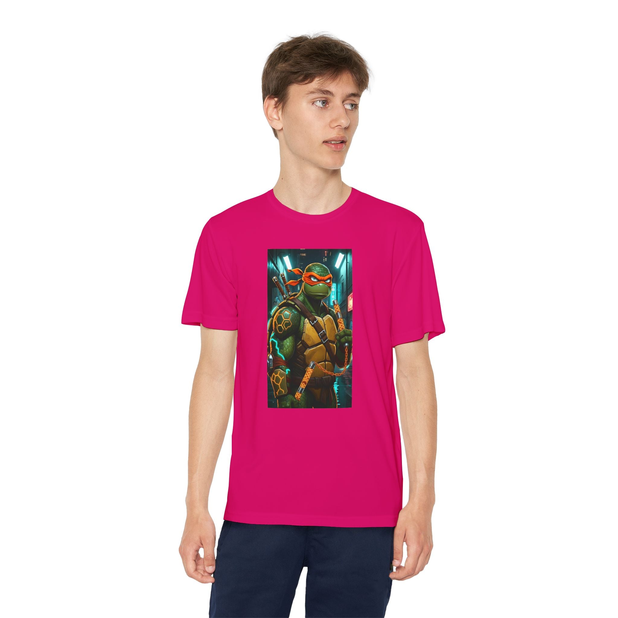 Teenage Mutant Ninja Turtles, Graphic Print Shirt, Kids T-shirt, Cartoon Character Top, Retro Tee, Birthday Gift Shirt