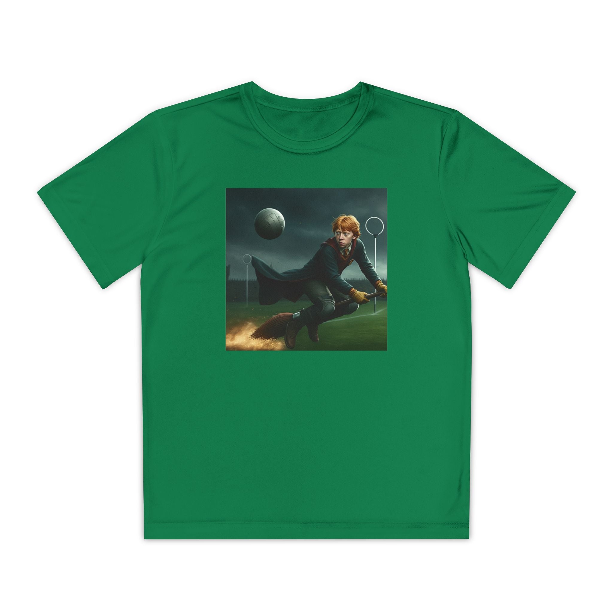 Youth Competitor Tee - Harry Potter, Wizard School Shirt, Magical Kids Top, Hogwarts Fan Gift, Sorcerer's Stone T-Shirt
