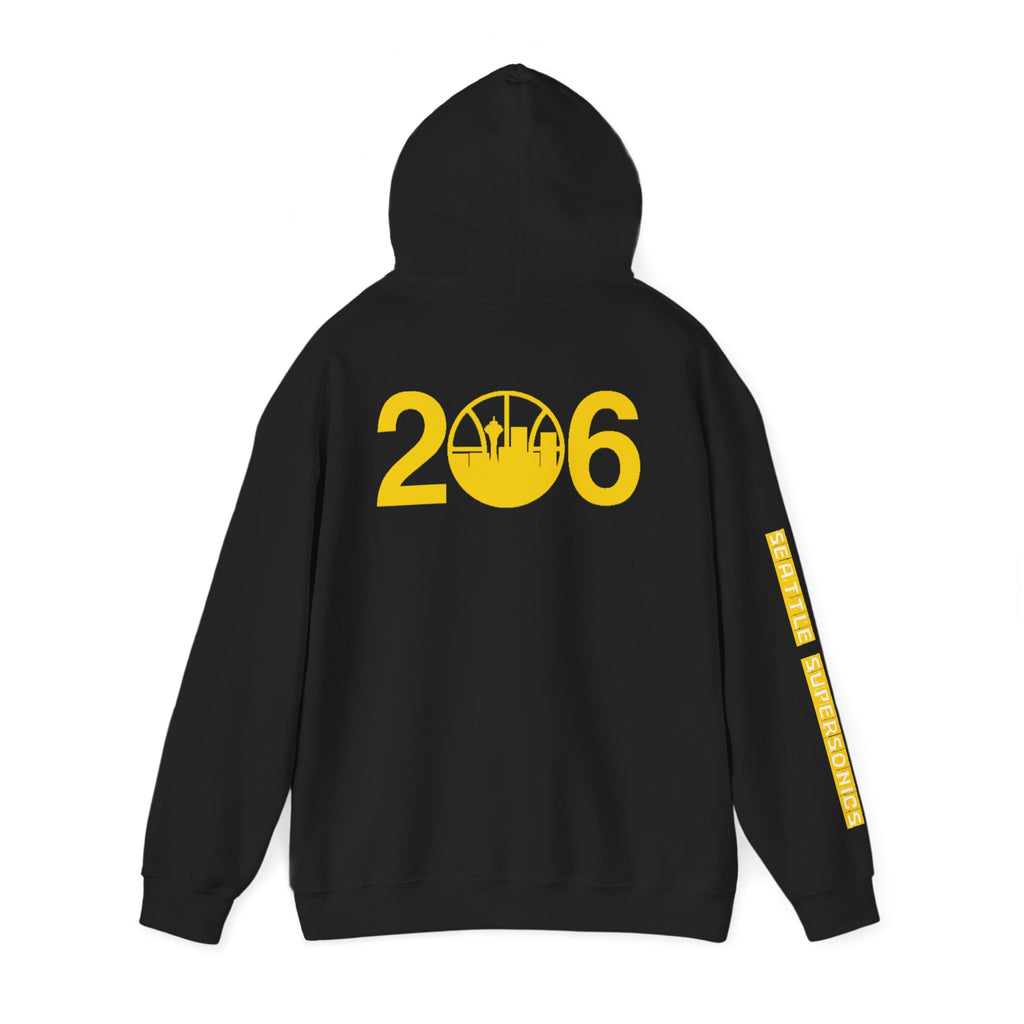 Seattle Supersonics Patriotic Hoodie
