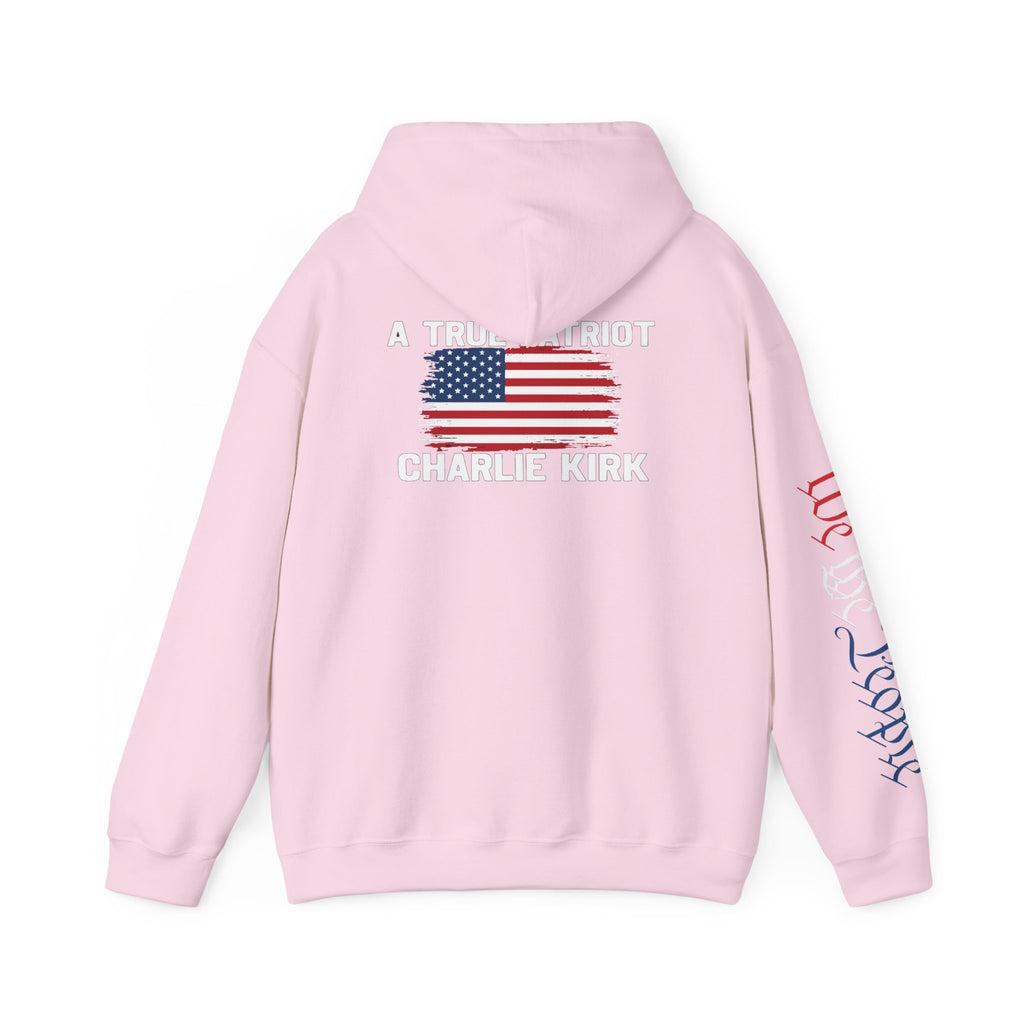 Charlie kirk Patriotic Hoodie Rebel Spirit Unisex Hoodie