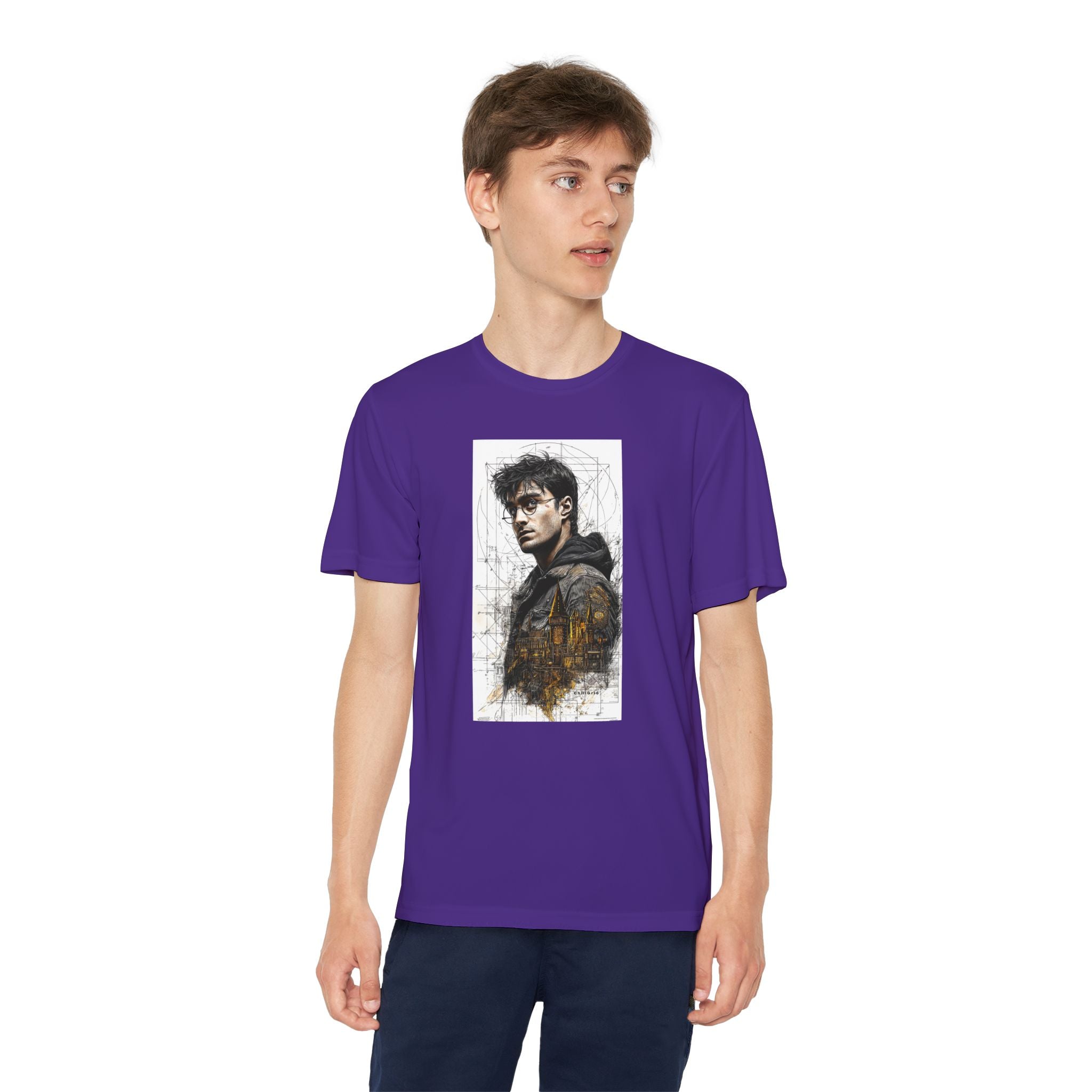 Youth Competitor Tee - Harry Potter, Wizard School Shirt, Magical Kids Top, Hogwarts Fan Gift, Sorcerer's Stone T-Shirt