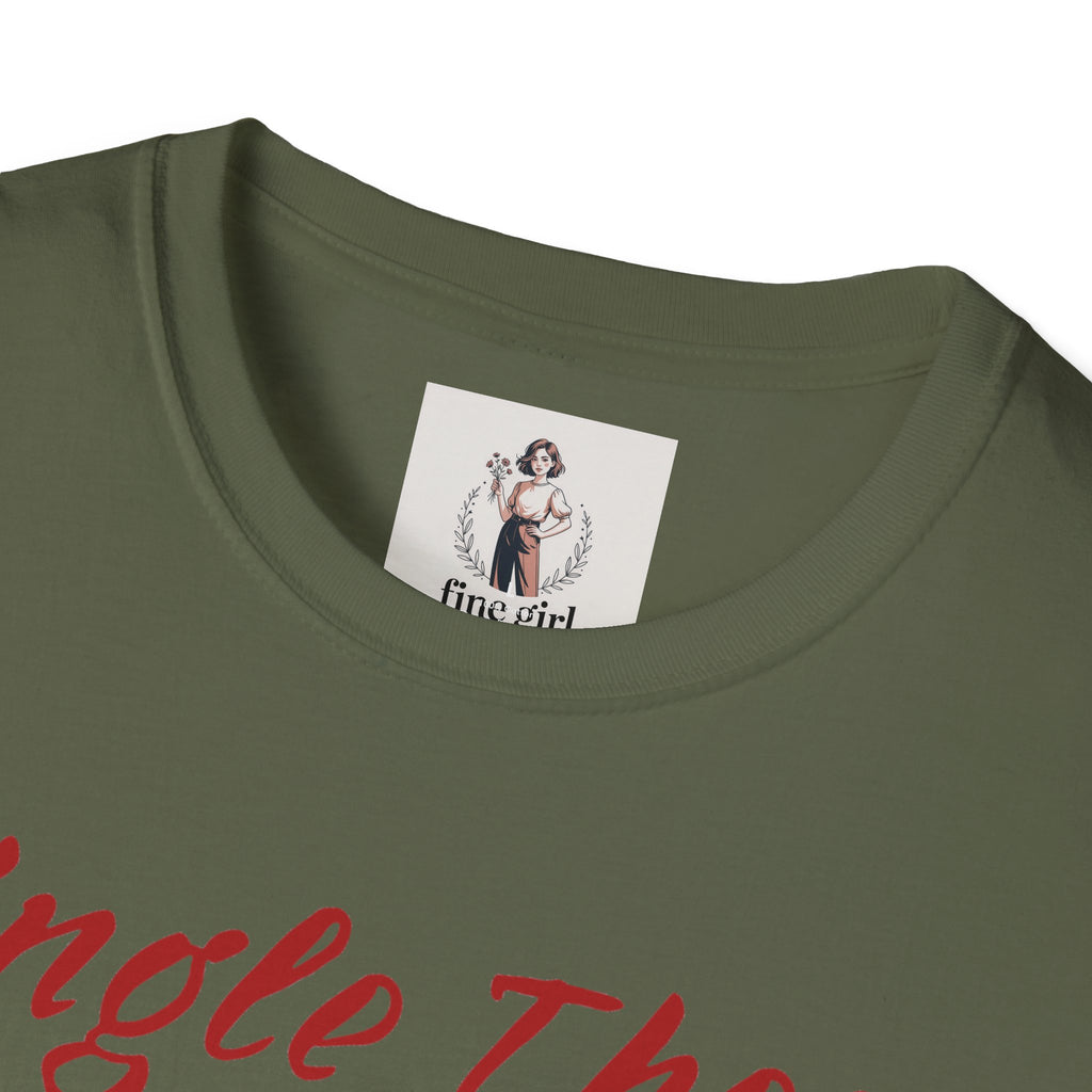 Jingle These Hand Grenades Christmas T-Shirt ~ Unisex Softstyle T-Shirt