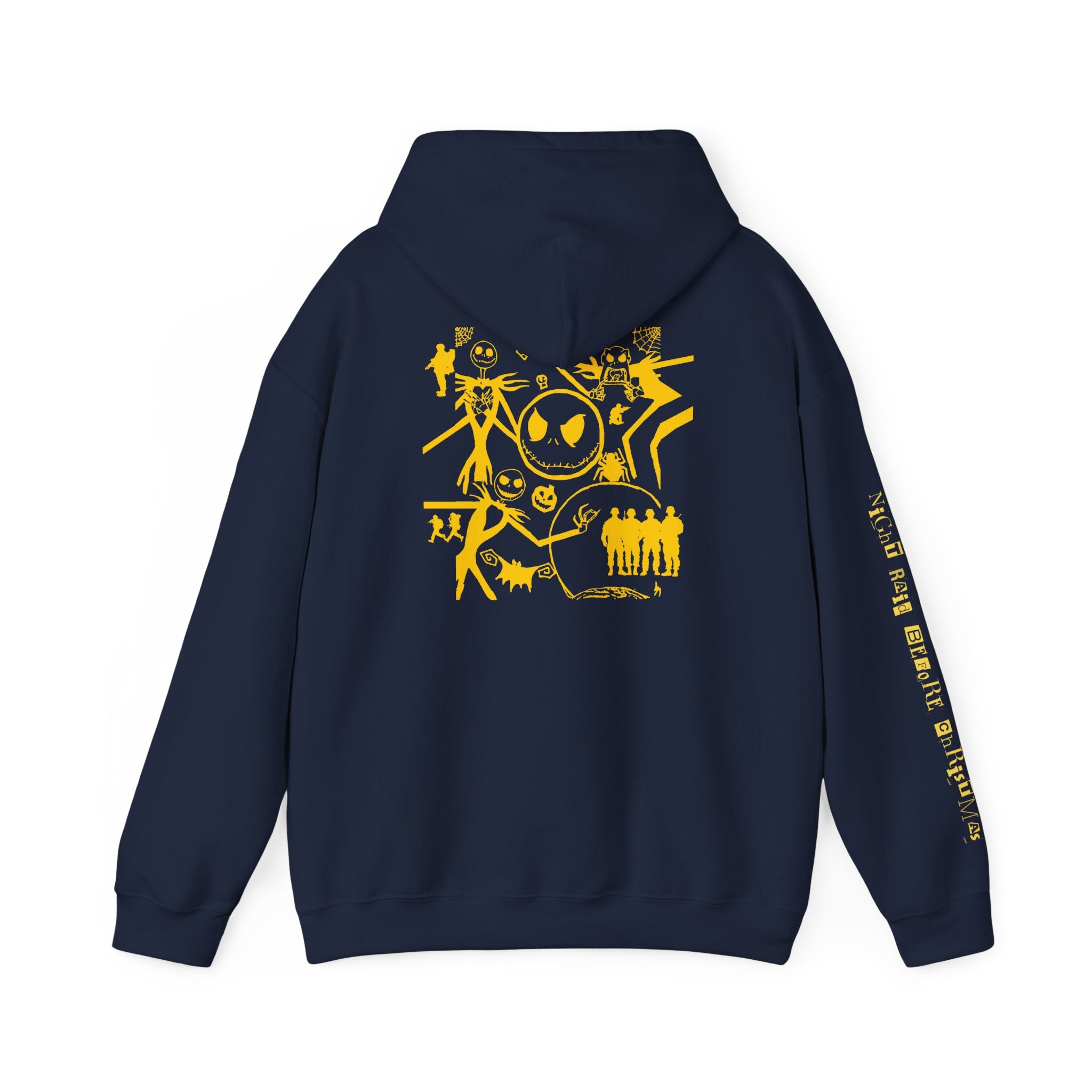 Night Raid Before Christmas Patriotic Hoodie Rebel Spirit Unisex Hoodie