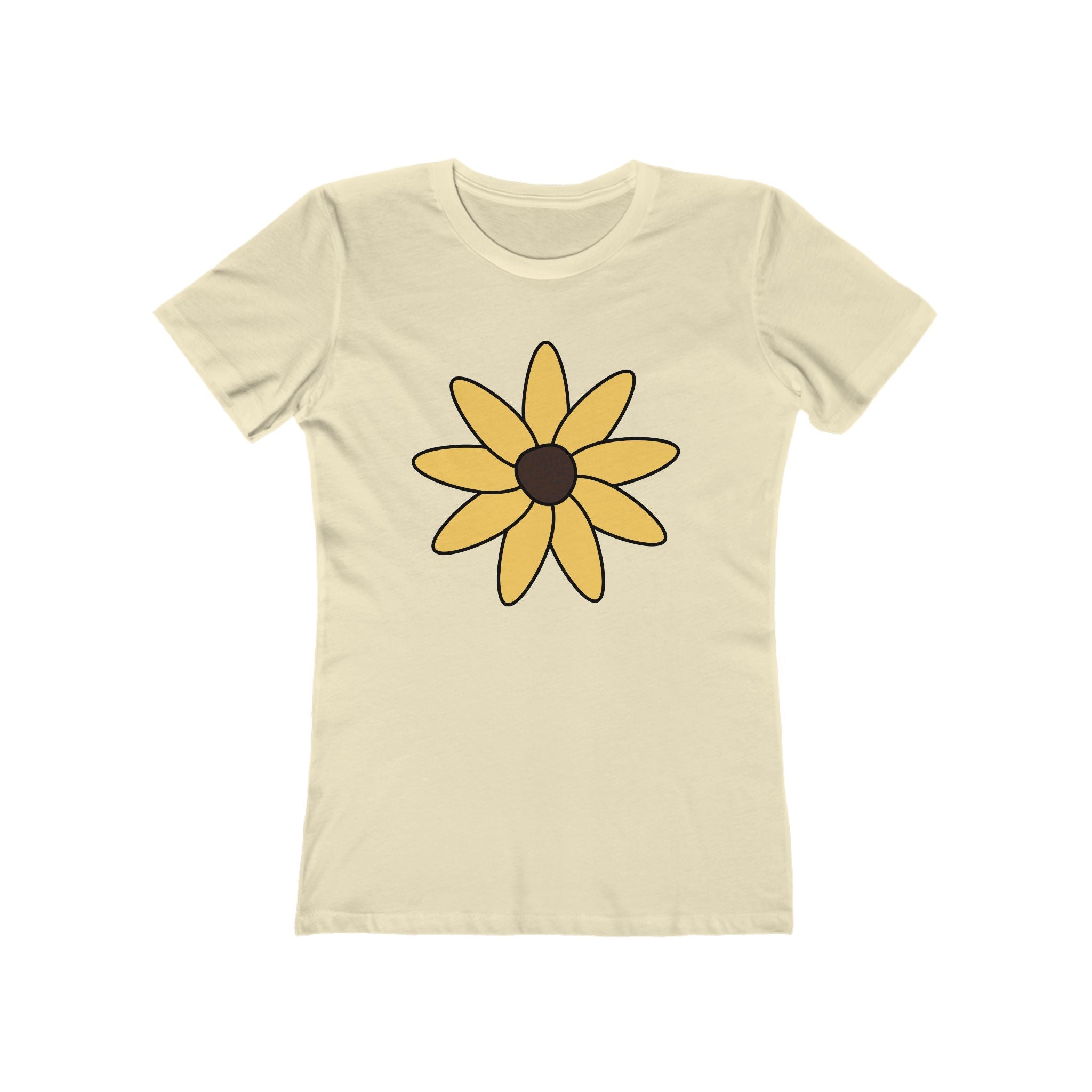 Flower Women's Tshirt, Floral Graphic Tee, Casual Top for Her, Spring Blossom Shirt, Botanical Print Blouse