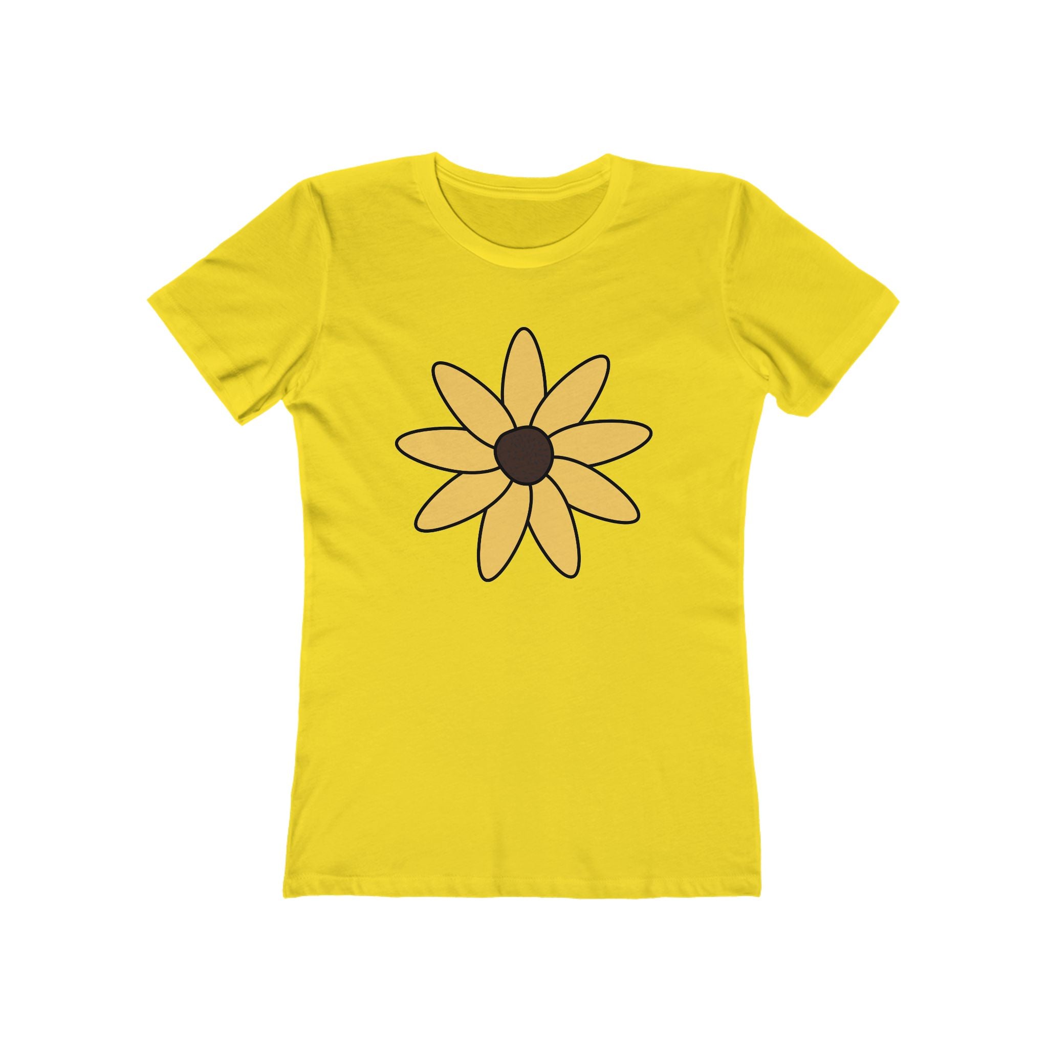 Flower Women's Tshirt, Floral Graphic Tee, Casual Top for Her, Spring Blossom Shirt, Botanical Print Blouse