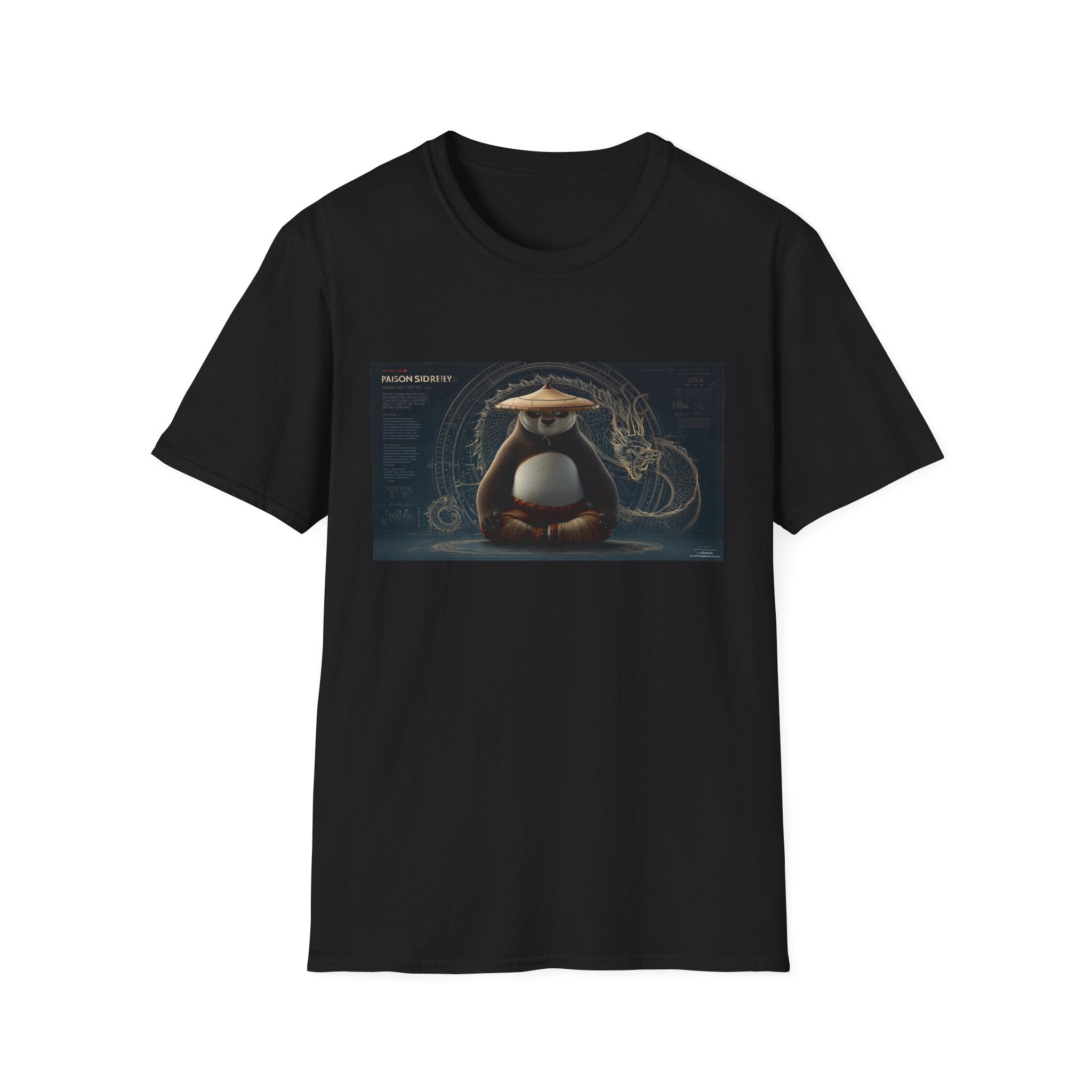 Kung Fu Panda Unisex Softstyle T-Shirt, DreamWorks Animation Youth Competitor Tee, Graphic Tee, Movie Fan Gift, Cult Classic Shirt, Comfy