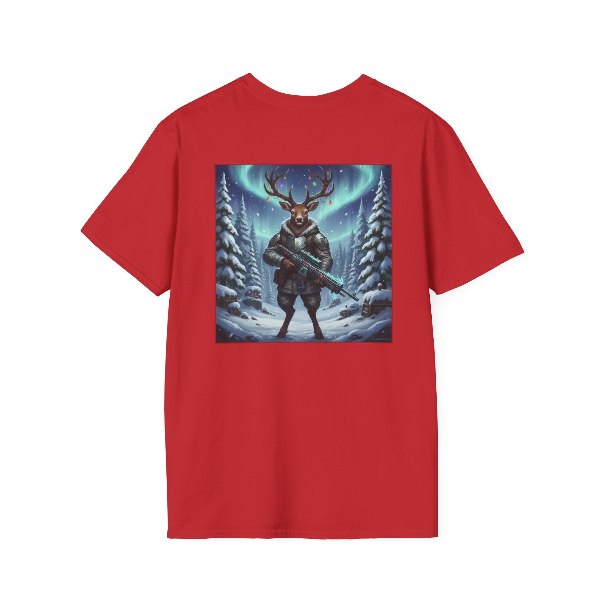 Yule Guard Patriotic Christmas Holiday ~ Unisex Softstyle T-Shirt