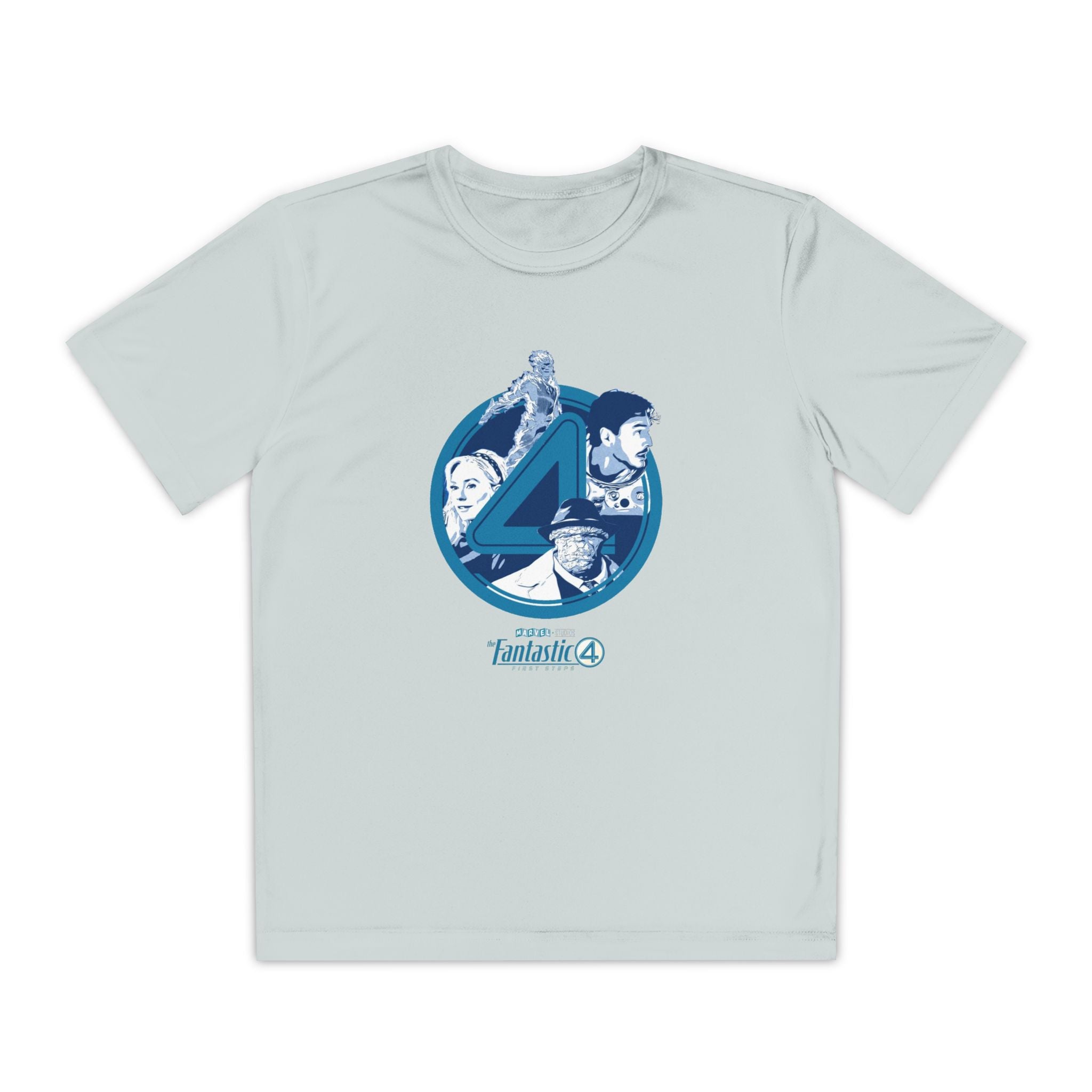 Fantastic 4 Youth T-Shirt Sports Graphic Tee, Cool Athletic Shirt for Kids, Perfect for Sports Events, Team Spirit