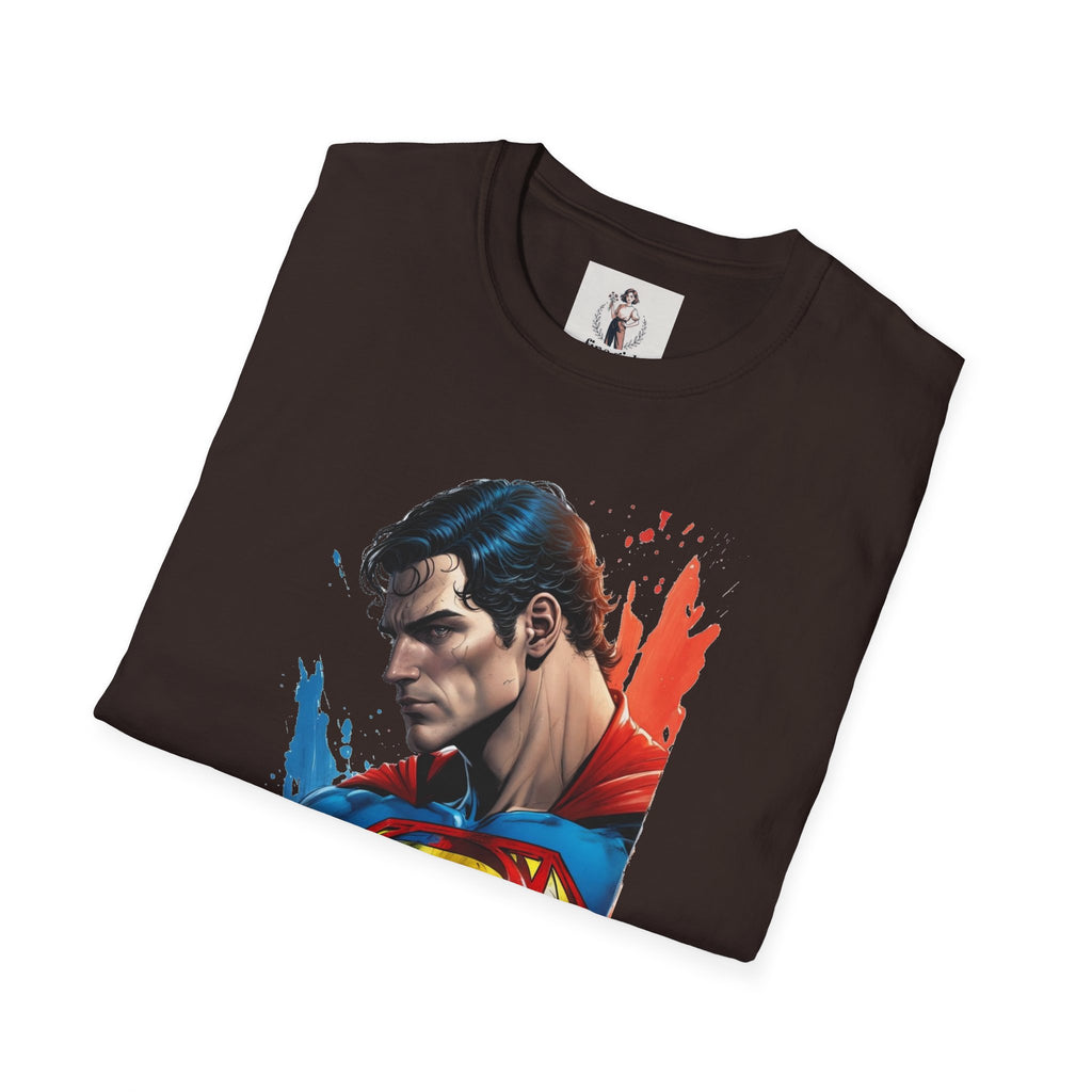 Superman Hero Unisex Softstyle T-Shirt
