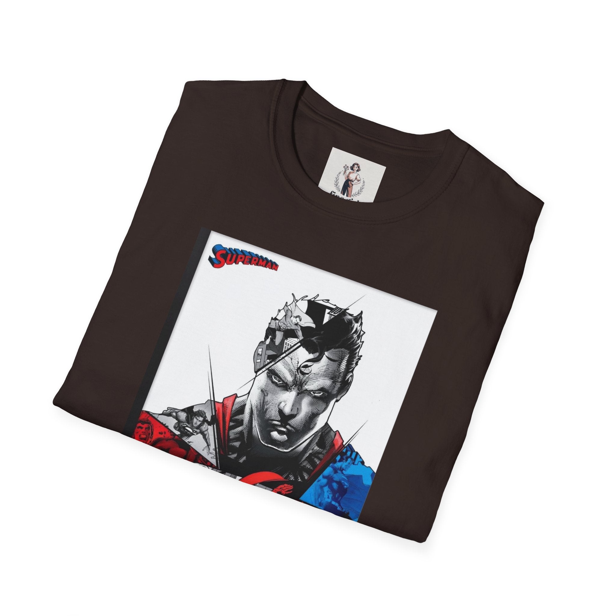 Superman Hero Unisex Softstyle T-Shirt