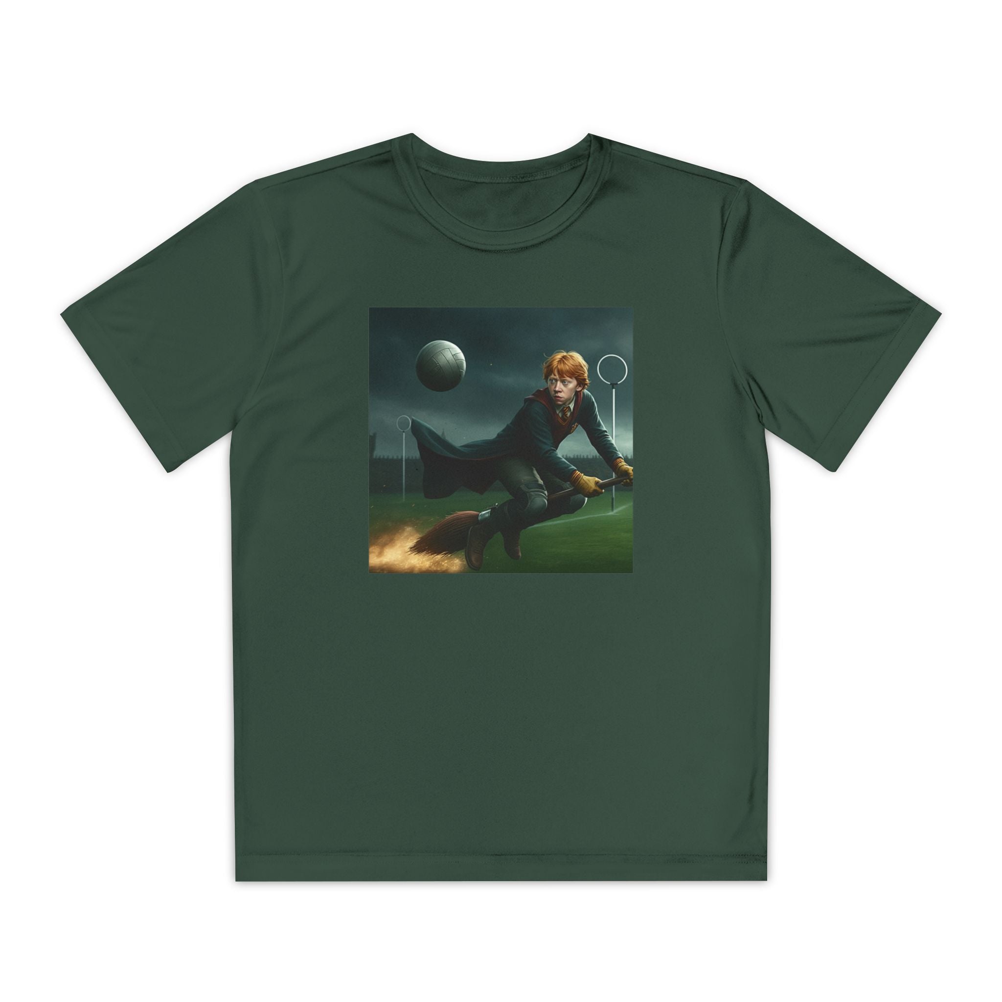 Youth Competitor Tee - Harry Potter, Wizard School Shirt, Magical Kids Top, Hogwarts Fan Gift, Sorcerer's Stone T-Shirt