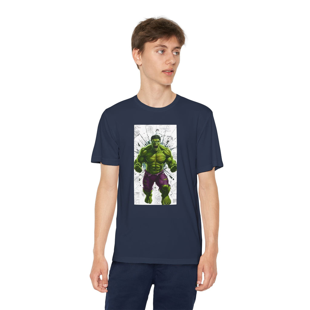 Advengers Youth T-Shirt Sports Graphic Tee, Cool Athletic Shirt for Kids, Perfect for Sports Events, Team Spirit