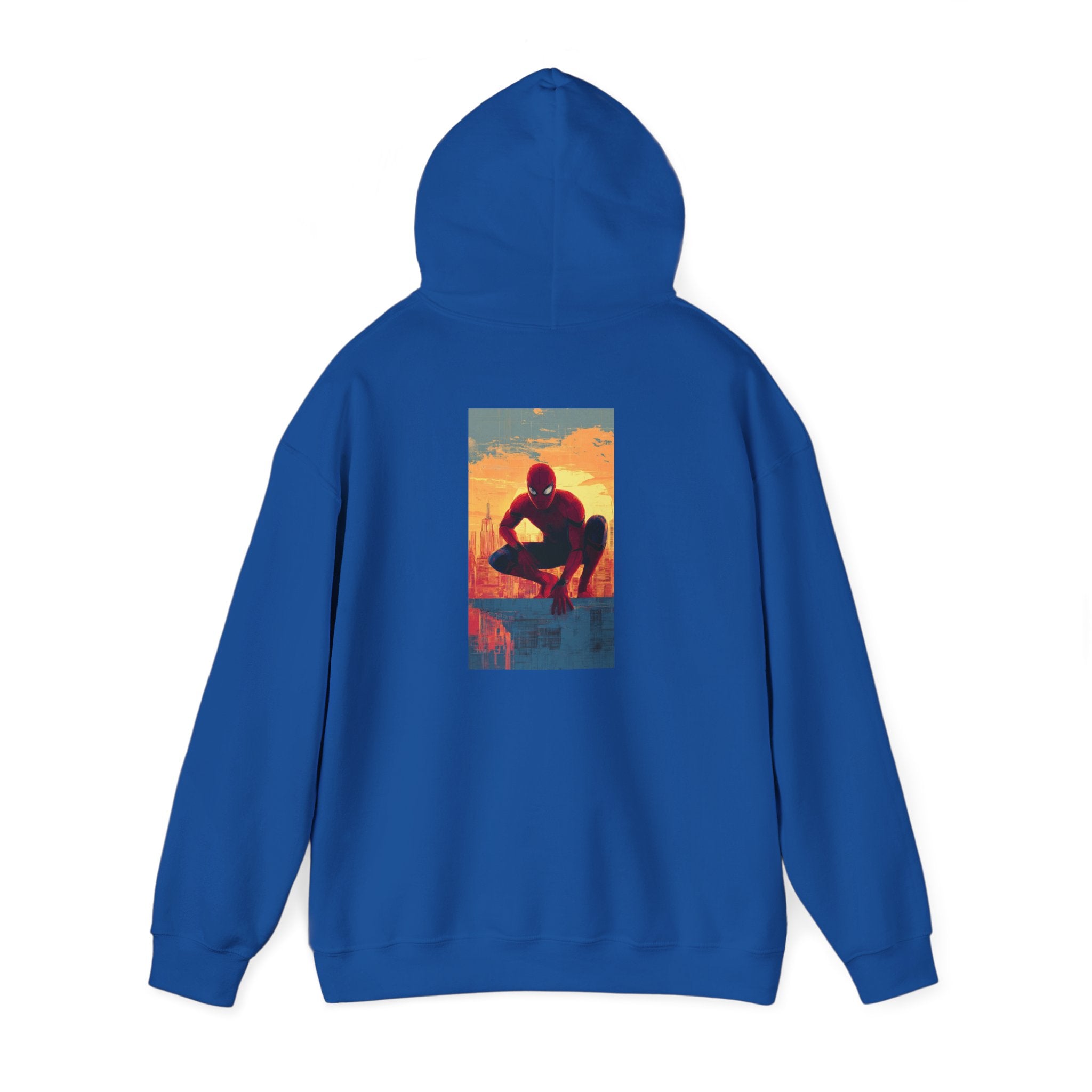 Hooded Sweatshirt - Spiderman Design