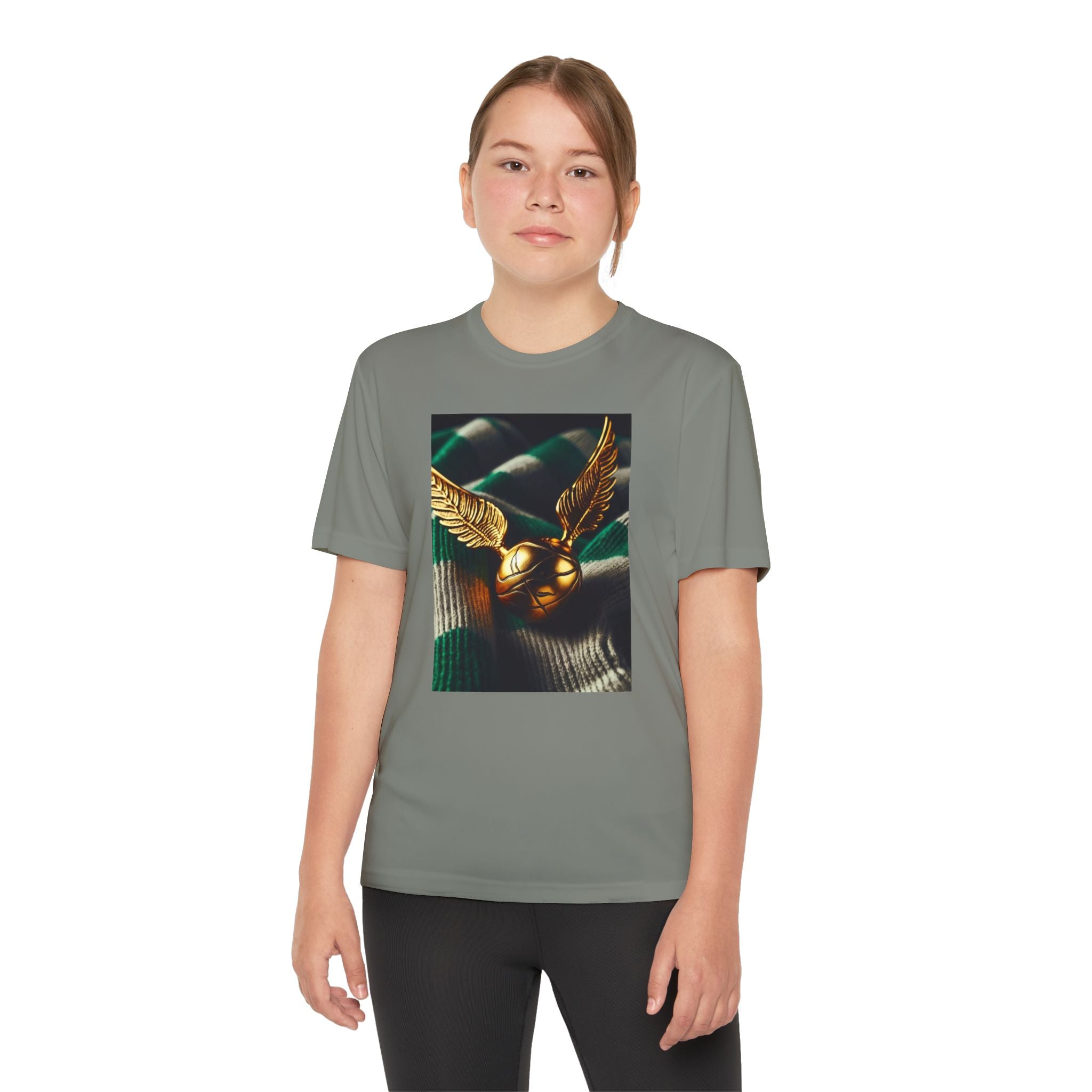 Youth Competitor Tee - Harry Potter, Wizard School Shirt, Magical Kids Top, Hogwarts Fan Gift, Sorcerer's Stone T-Shirt