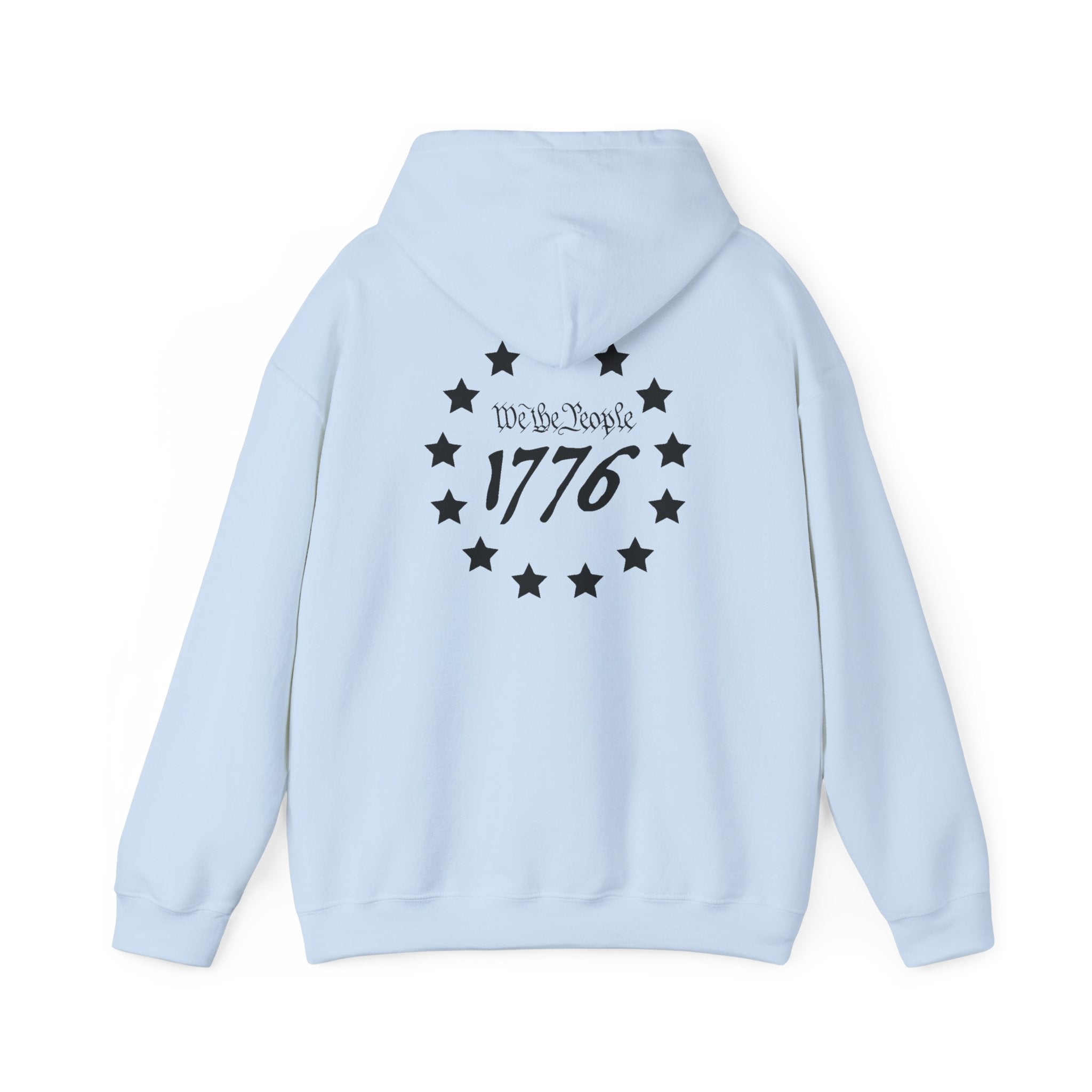 Patriotic Hoodie - We The People 1776 Unisex Blend