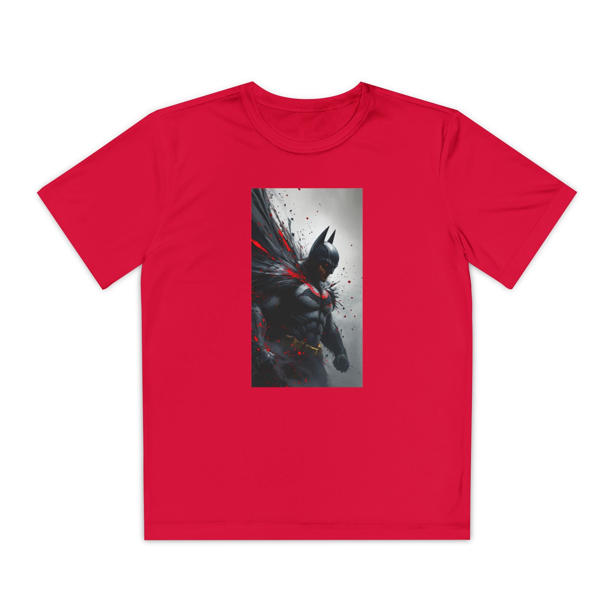 Batman Superhero Marvel Patriotic, Kids Graphic T-Shirt, Boys Hero Top, Girls Comic Book Clothing, Birthday