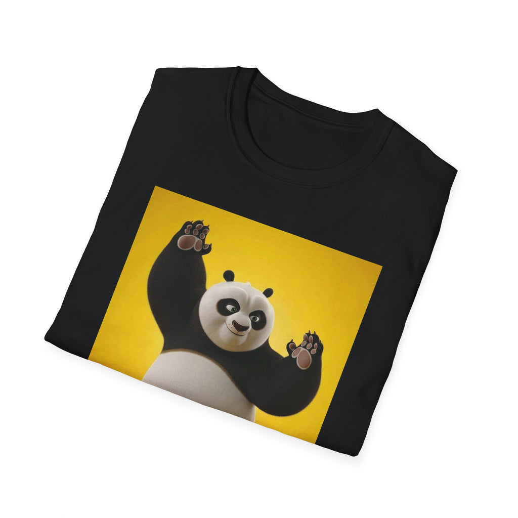 Kung Fu Panda Unisex Softstyle T-Shirt, DreamWorks Animation Youth Competitor Tee, Graphic Tee, Movie Fan Gift, Cult Classic Shirt, Comfy