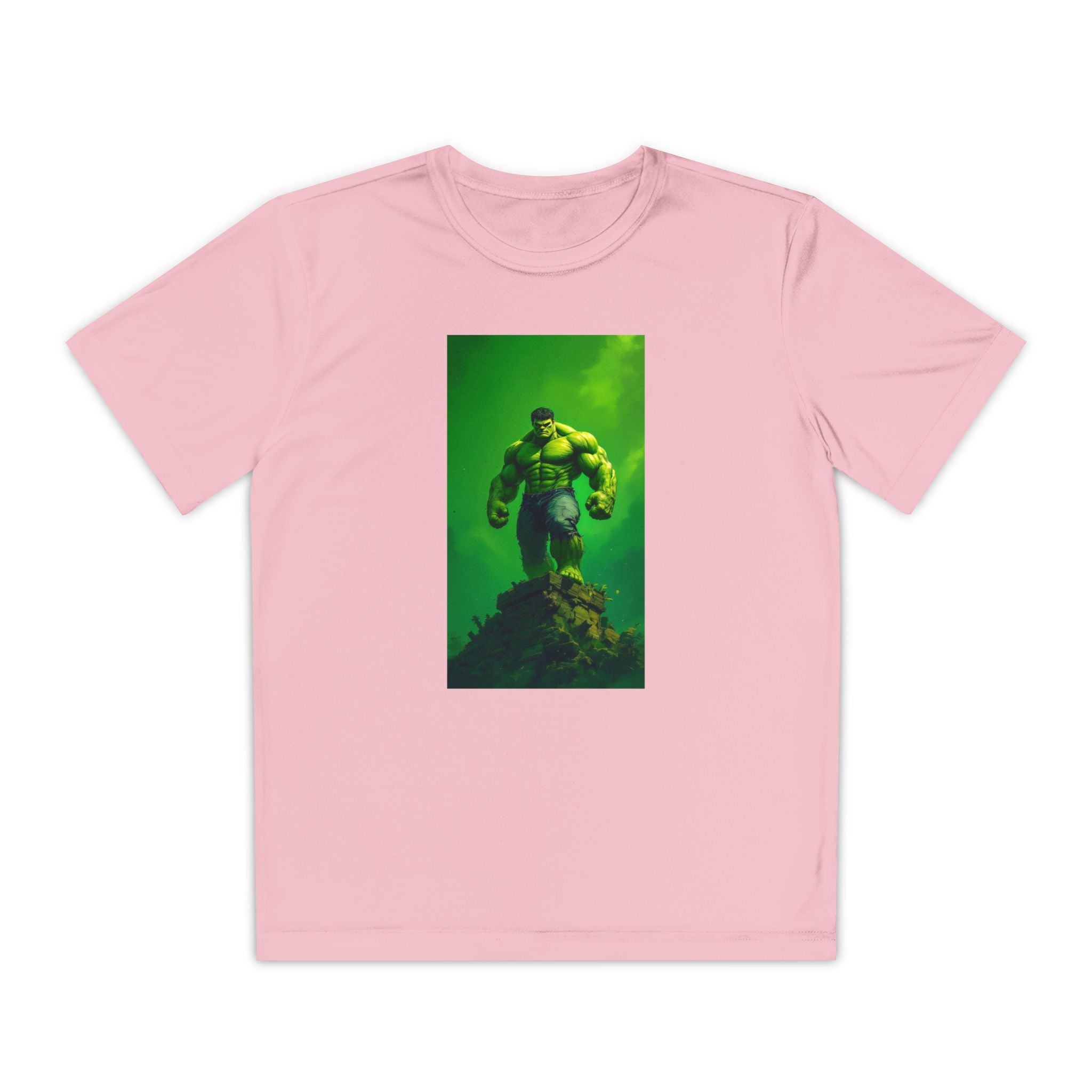 The Incredible Hulk Superhero Marvel Patriotic, Kids Graphic T-Shirt, Boys Hero Top, Girls Comic Book Clothing, Birthday