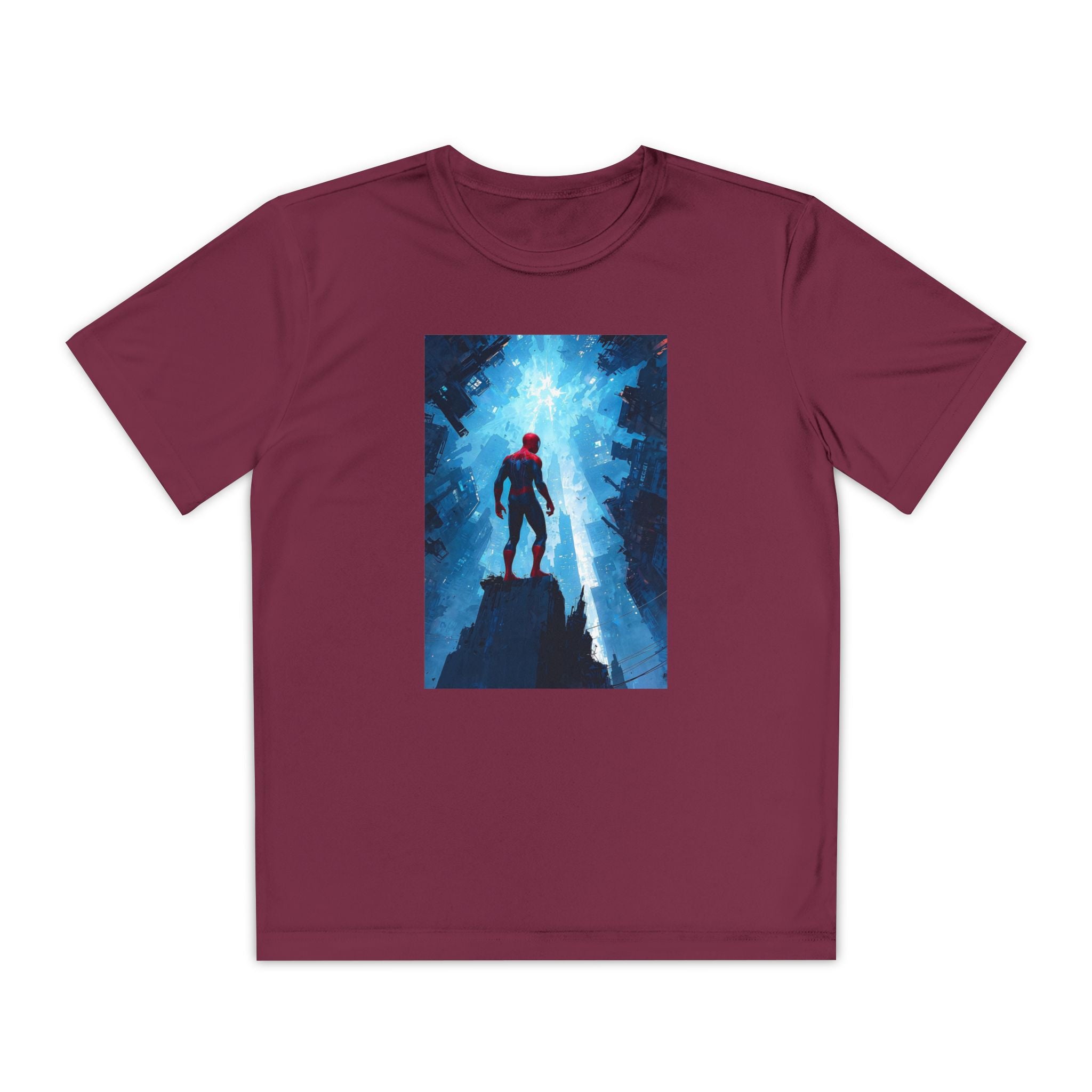Spiderman Superhero Marvel Youth T-Shirt, Kids Shirt, Comic Book Fan Gift, Superhero Birthday Party, Children's Apparel