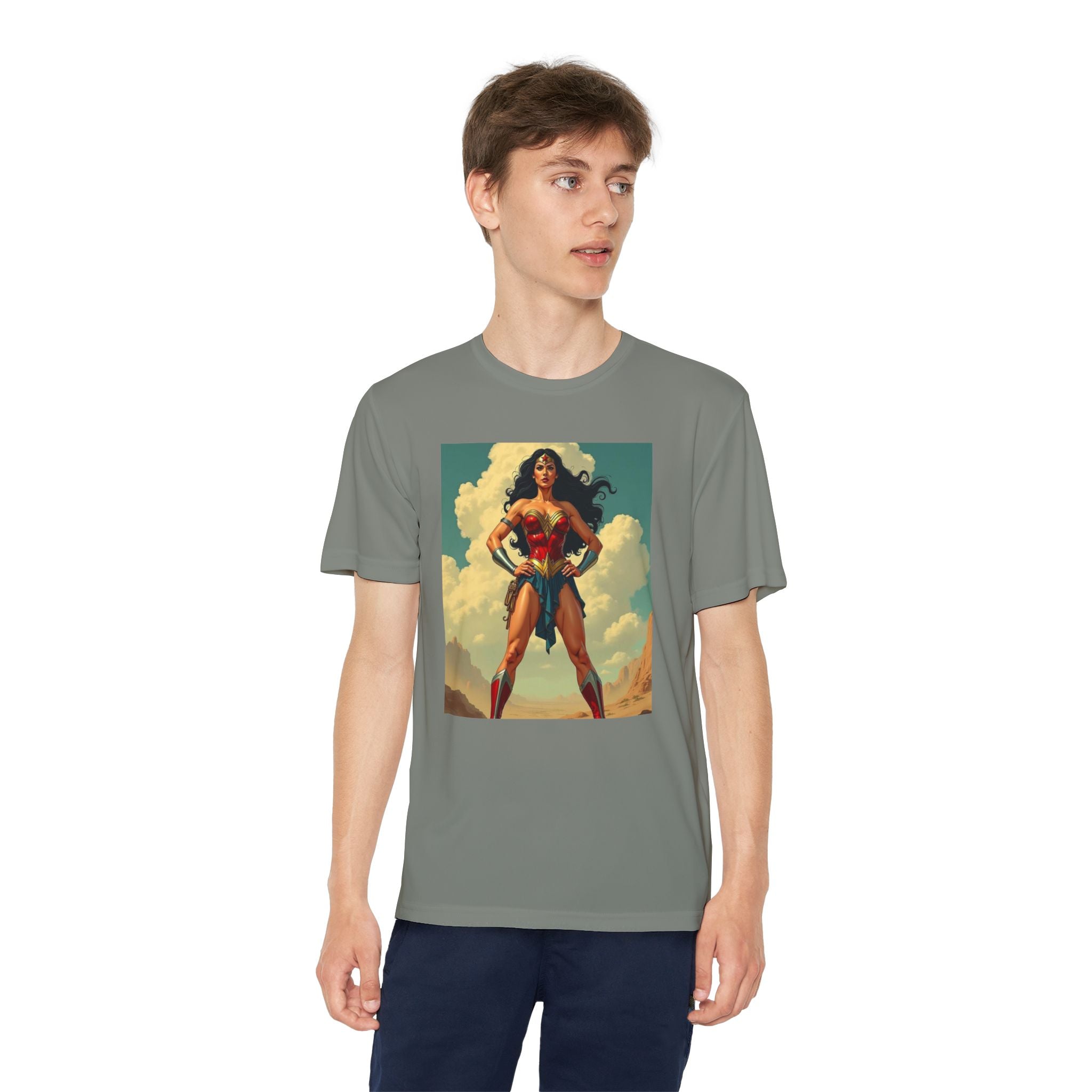 Wonder Woman Superhero Marvel t-shirt, Kids Graphic Tee, Boys Superhero Shirt, Children's Movie Character Top