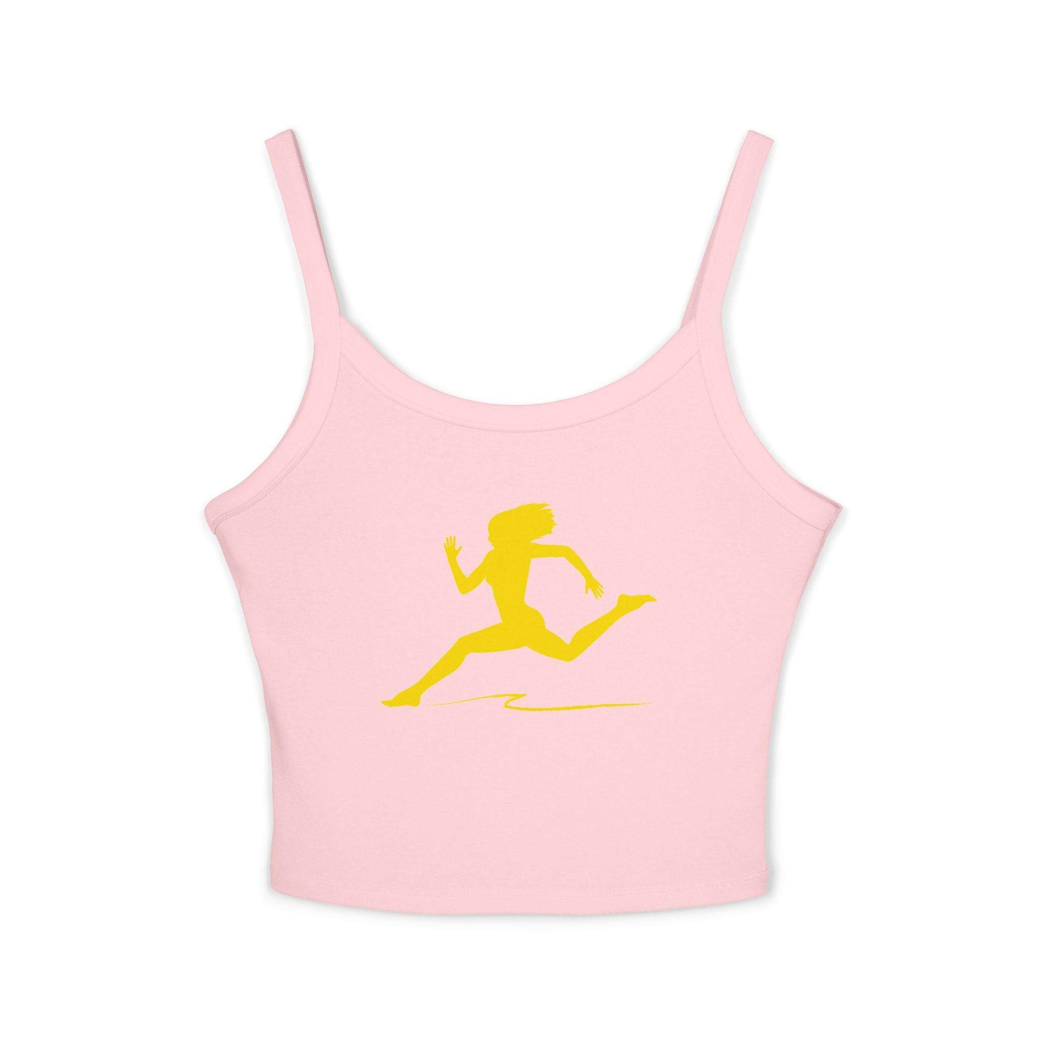 Running Woman Tank Top, Athletic Workout Top, Fitness Sleeveless Shirt, Jogging Muscle Tee, Exercise Gym Cami