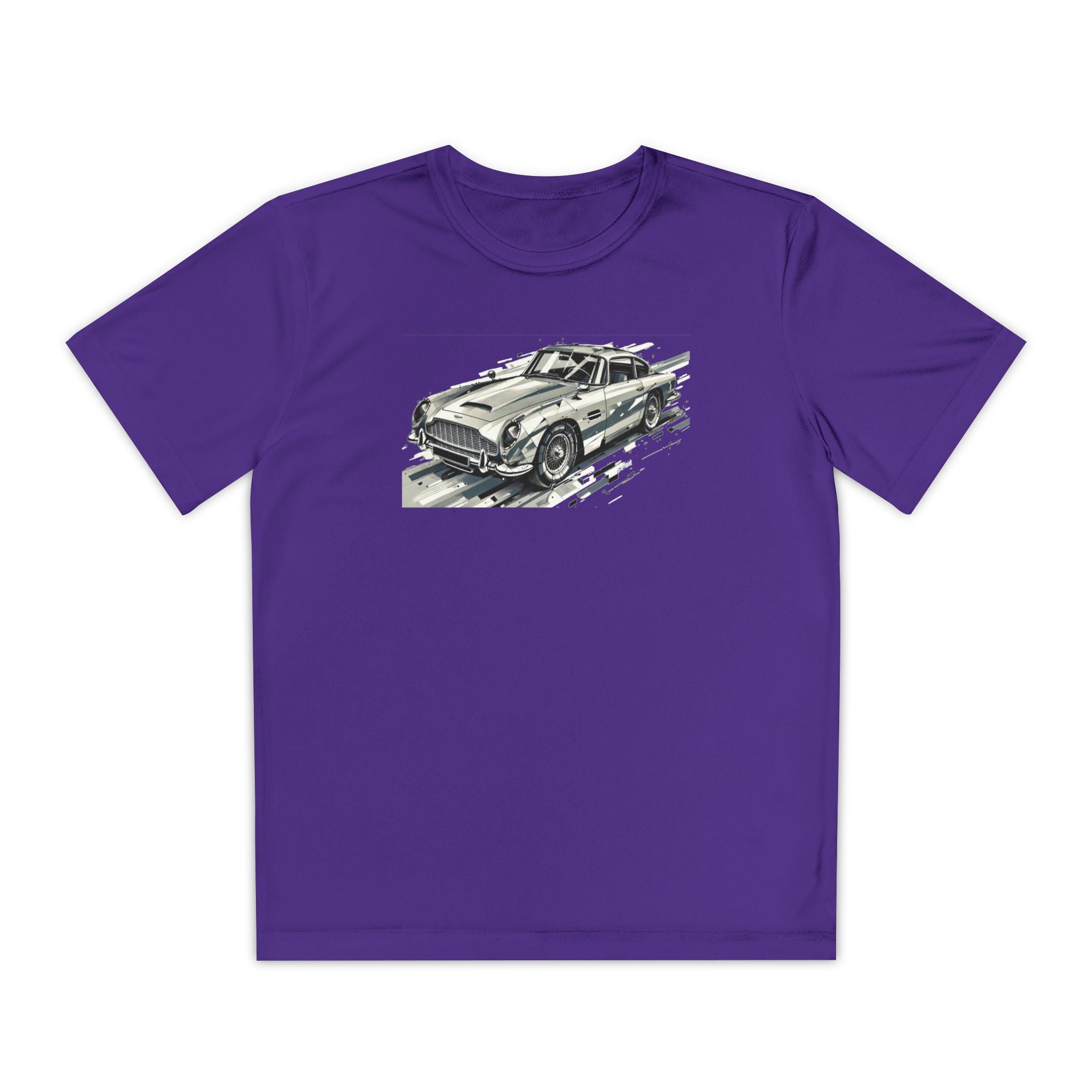 Aston Martin Youth T-Shirt Sports Graphic Tee, Cool Athletic Shirt for Kids, Perfect for Sports Events, Team Spirit