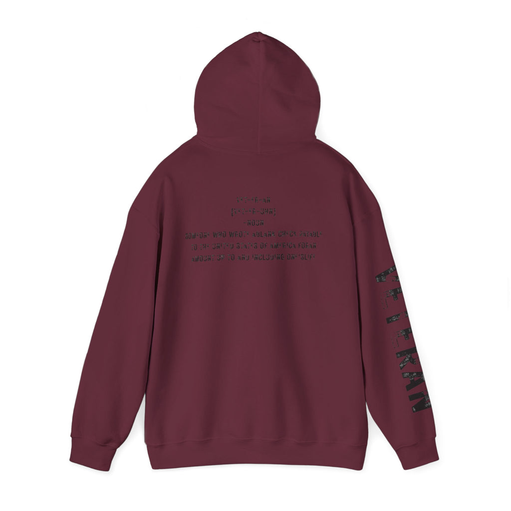 Veteran Patriotic Hoodie Rebel Spirit Unisex Hoodie