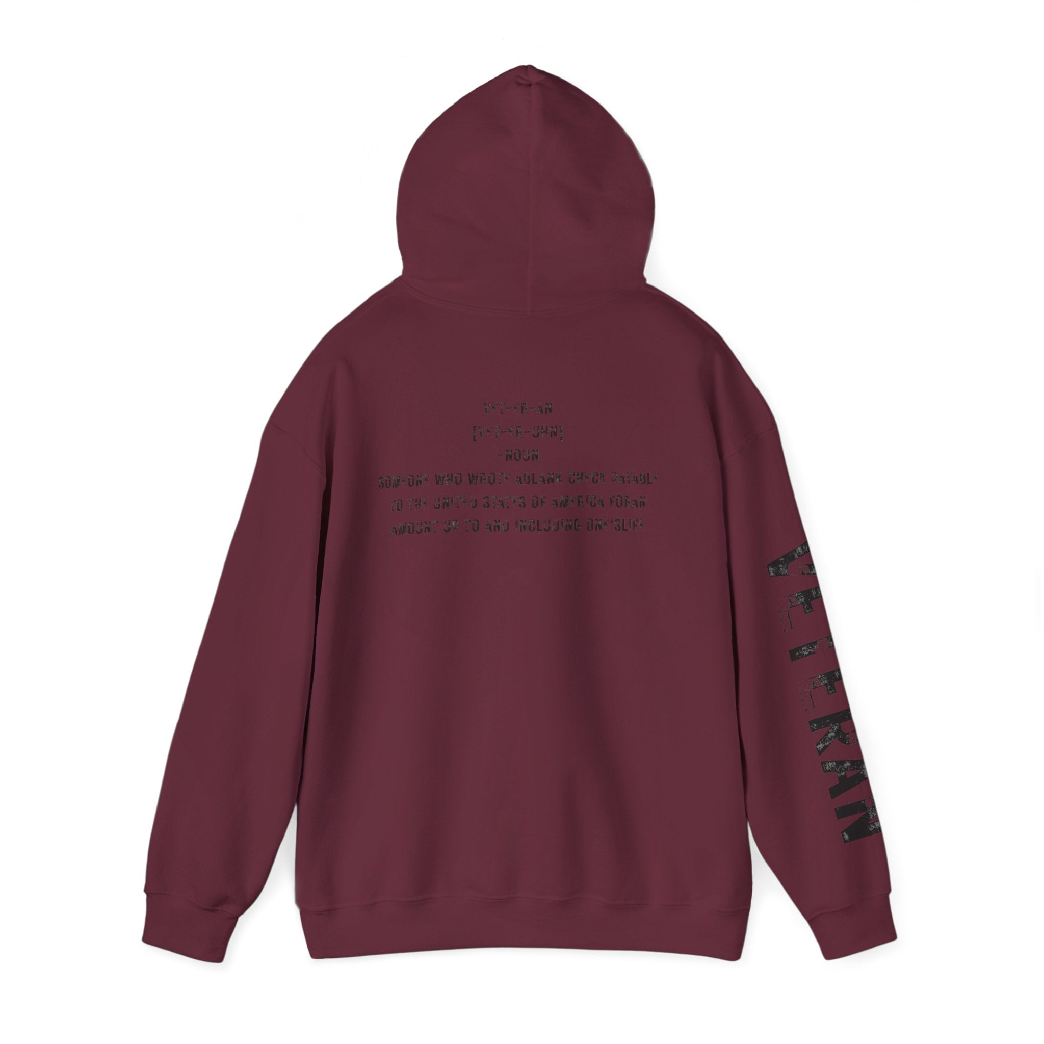 Veteran Patriotic Hoodie Rebel Spirit Unisex Hoodie
