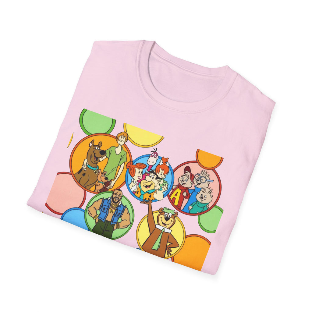 Retro TV Cartoons T-Shirt