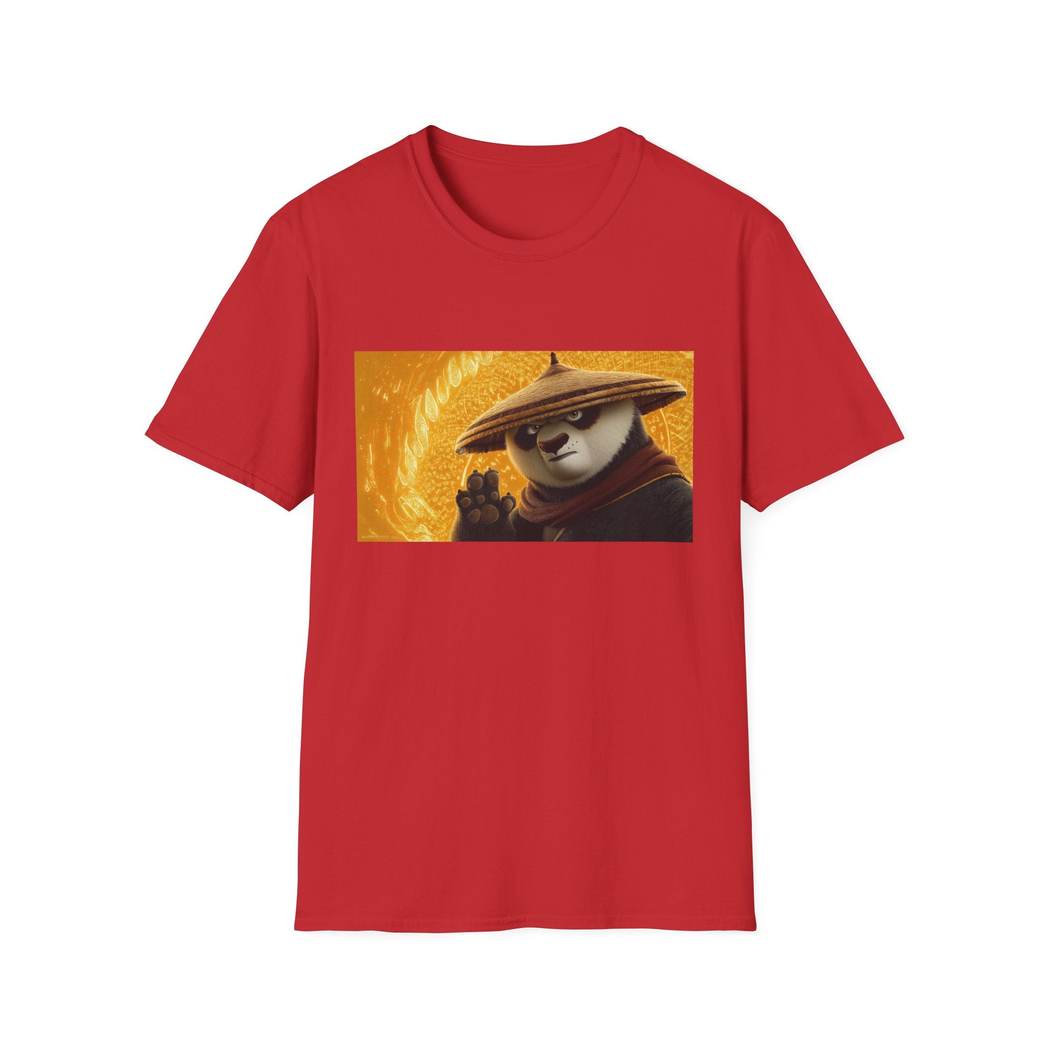 Kung Fu Panda Unisex Softstyle T-Shirt, DreamWorks Animation Youth Competitor Tee, Graphic Tee, Movie Fan Gift, Cult Classic Shirt, Comfy