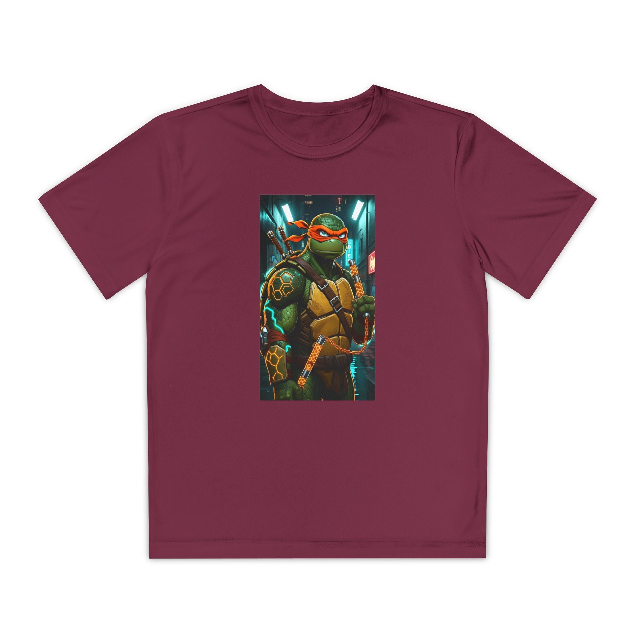 Teenage Mutant Ninja Turtles, Graphic Print Shirt, Kids T-shirt, Cartoon Character Top, Retro Tee, Birthday Gift Shirt