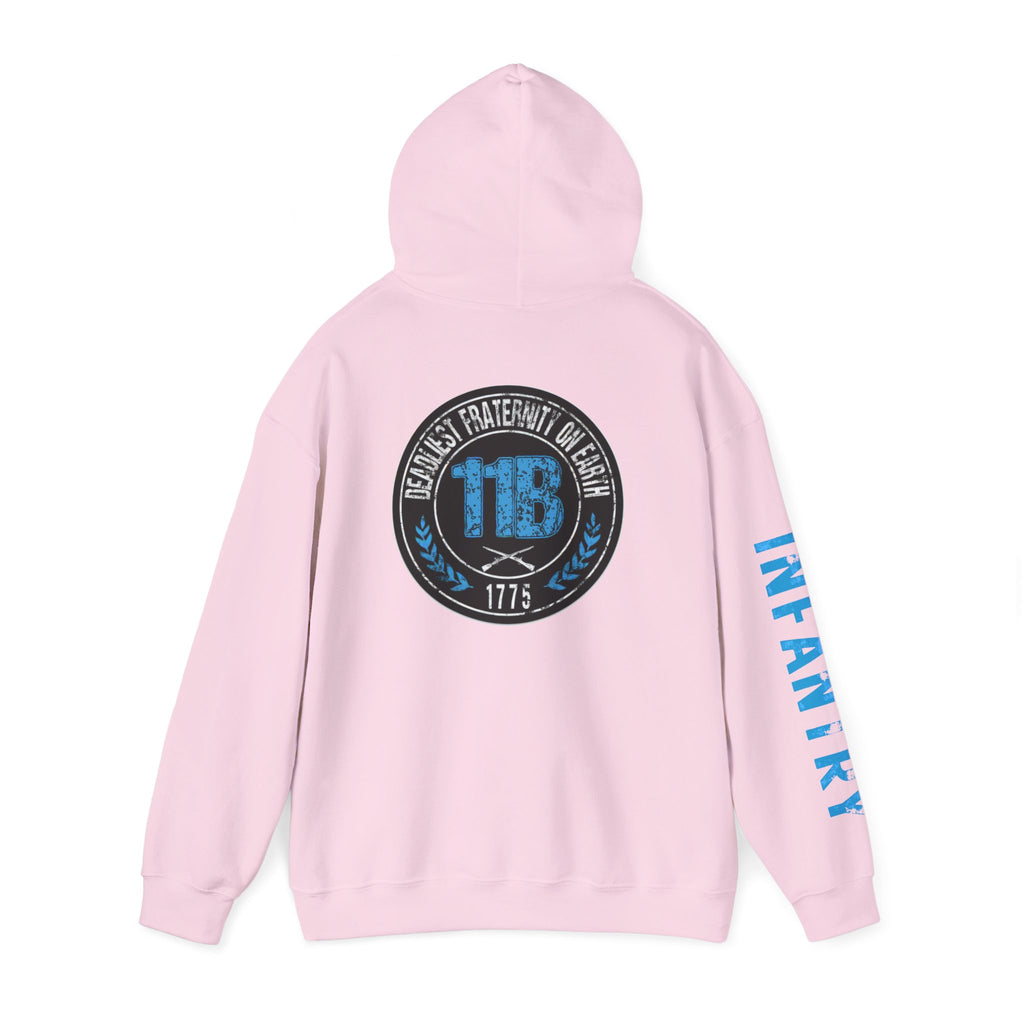 Hooded Sweatshirt - 11B (Infantry) Design