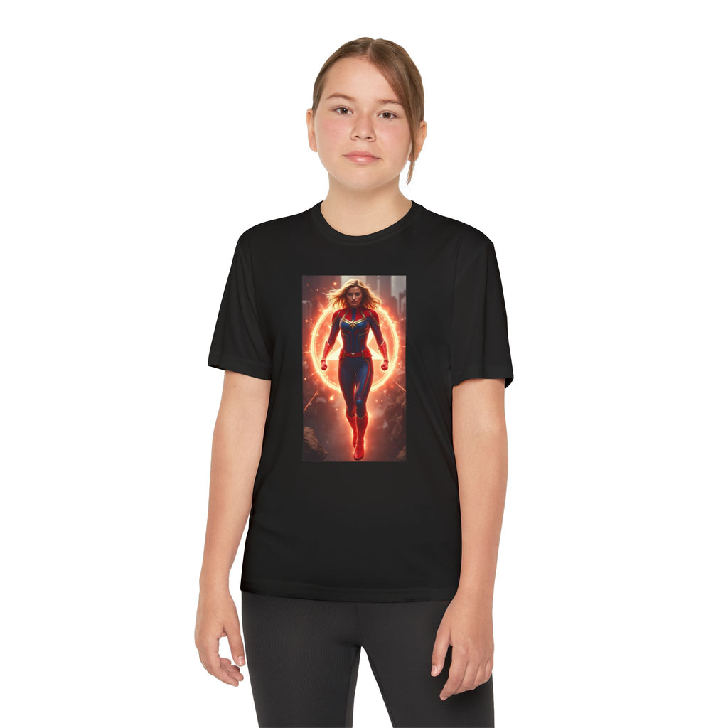 Advengers Youth T-Shirt Sports Graphic Tee, Cool Athletic Shirt for Kids, Perfect for Sports Events, Team Spirit