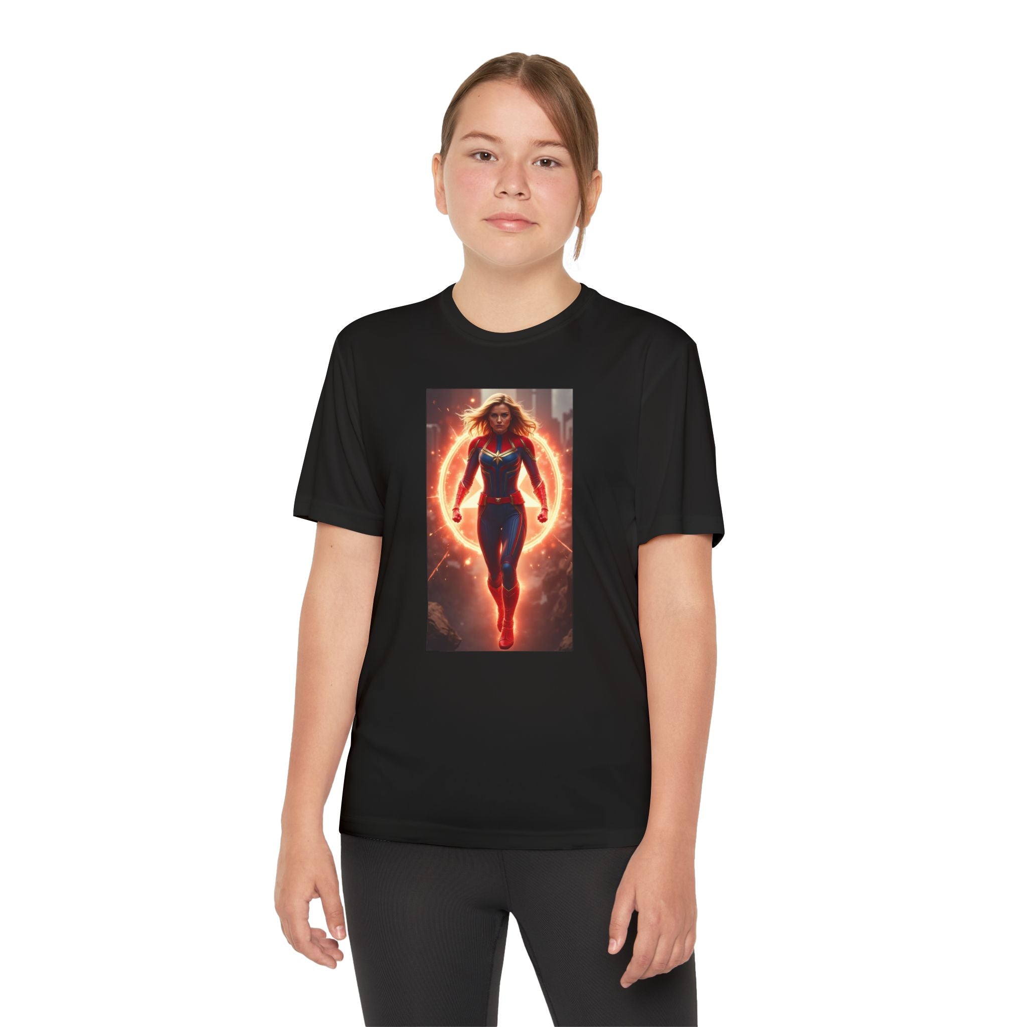 Advengers Youth T-Shirt Sports Graphic Tee, Cool Athletic Shirt for Kids, Perfect for Sports Events, Team Spirit