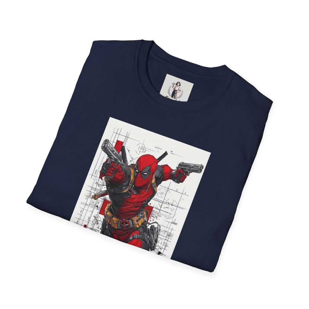 Deadpool Hero Unisex Softstyle T-Shirt