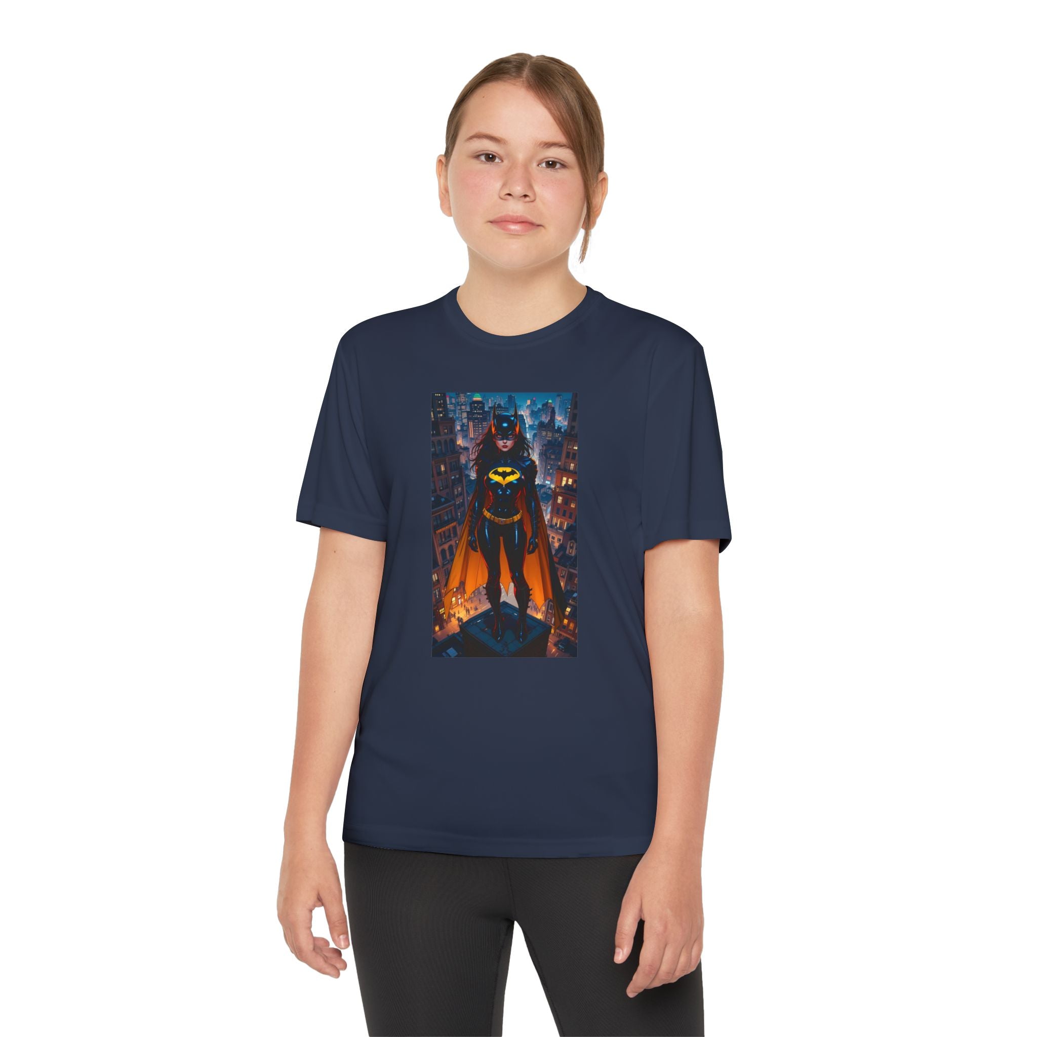 Copy of Superhero Youth T-Shirt Sports Graphic Tee, Cool Athletic Shirt for Kids