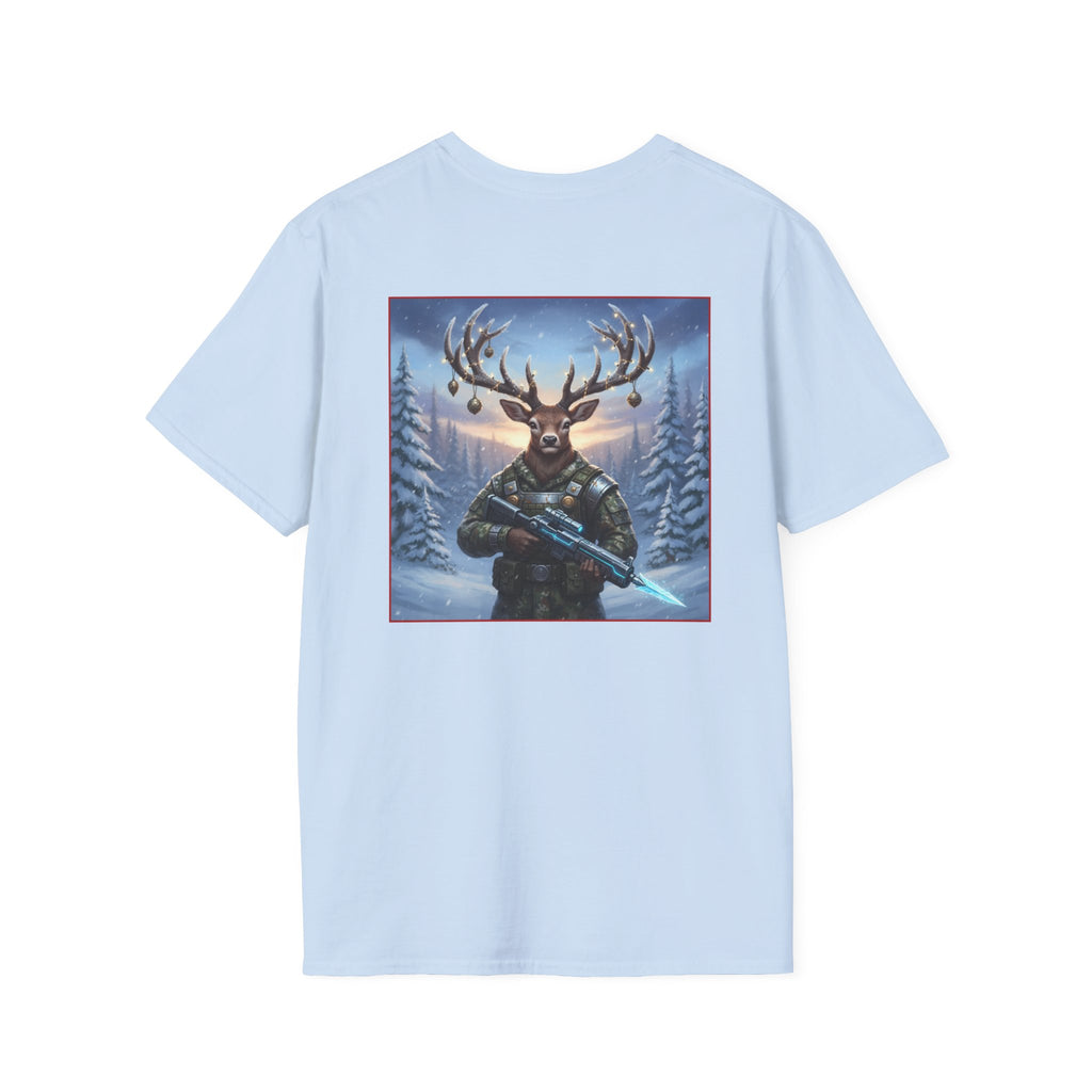 Yule Guard Patriotic Christmas Holiday ~ Unisex Softstyle T-Shirt