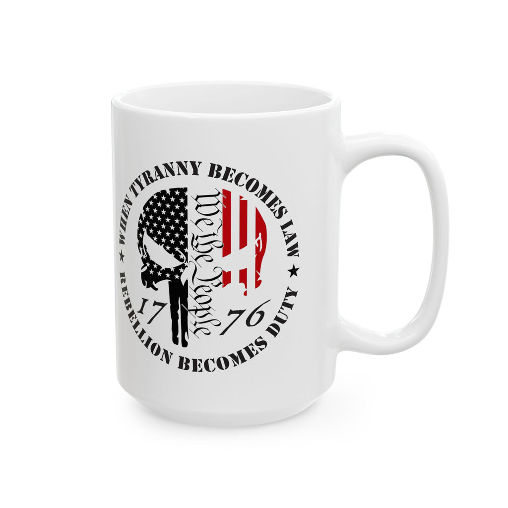 Thin Red Line Patriotic Coffee & Tea Mug