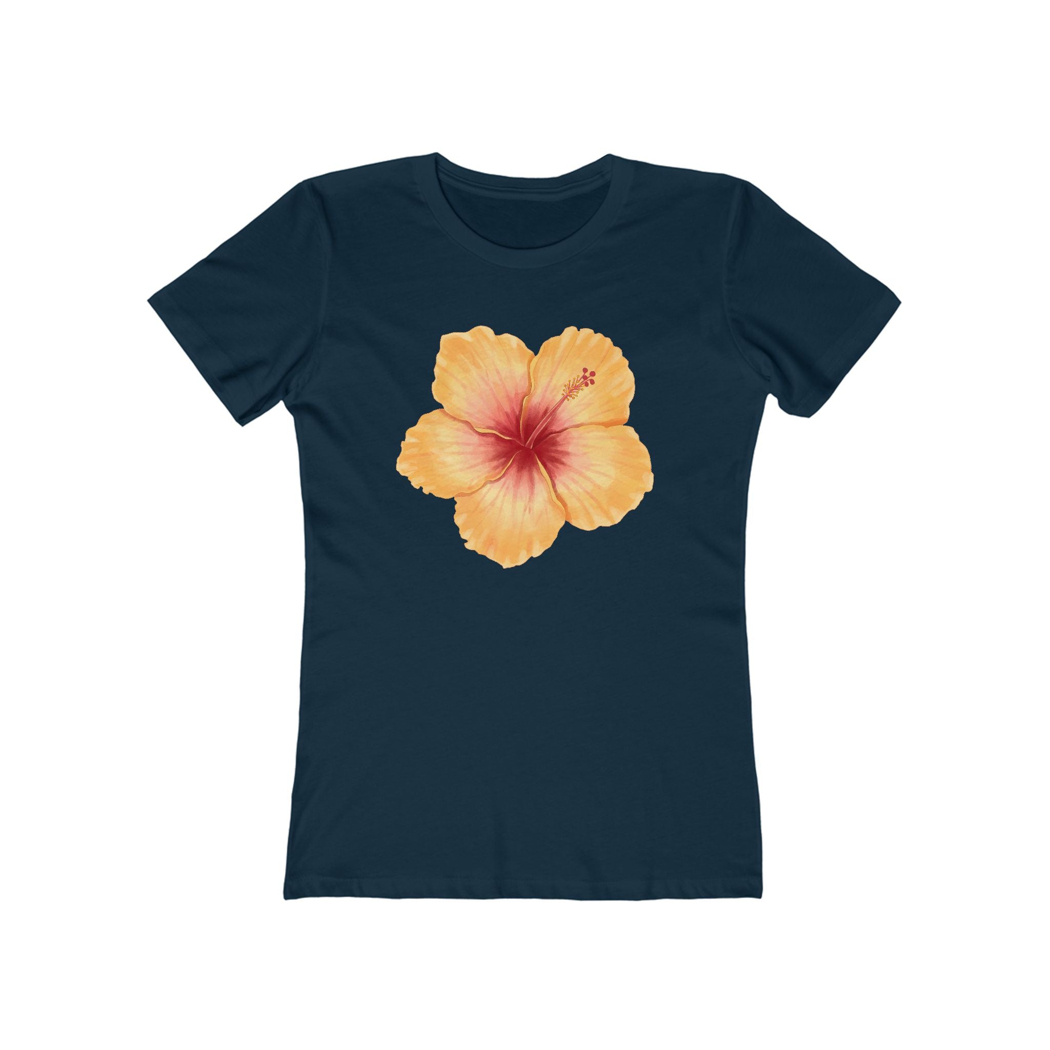 Flower Women's Tshirt, Floral Graphic Tee, Casual Top for Her, Spring Blossom Shirt, Botanical Print Blouse