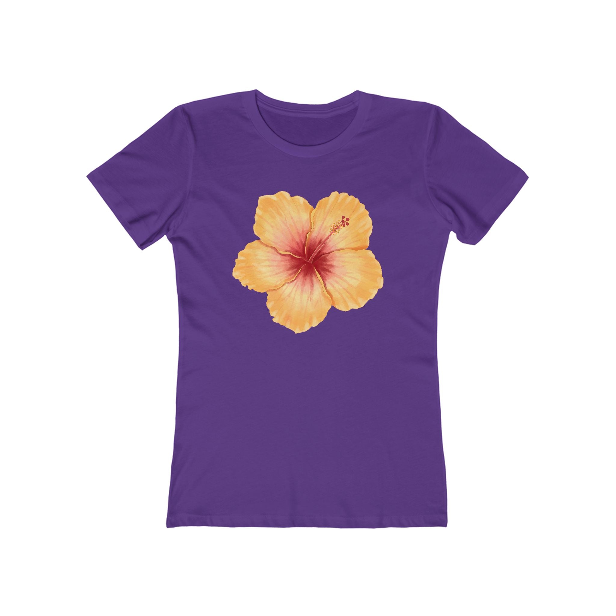 Flower Women's Tshirt, Floral Graphic Tee, Casual Top for Her, Spring Blossom Shirt, Botanical Print Blouse