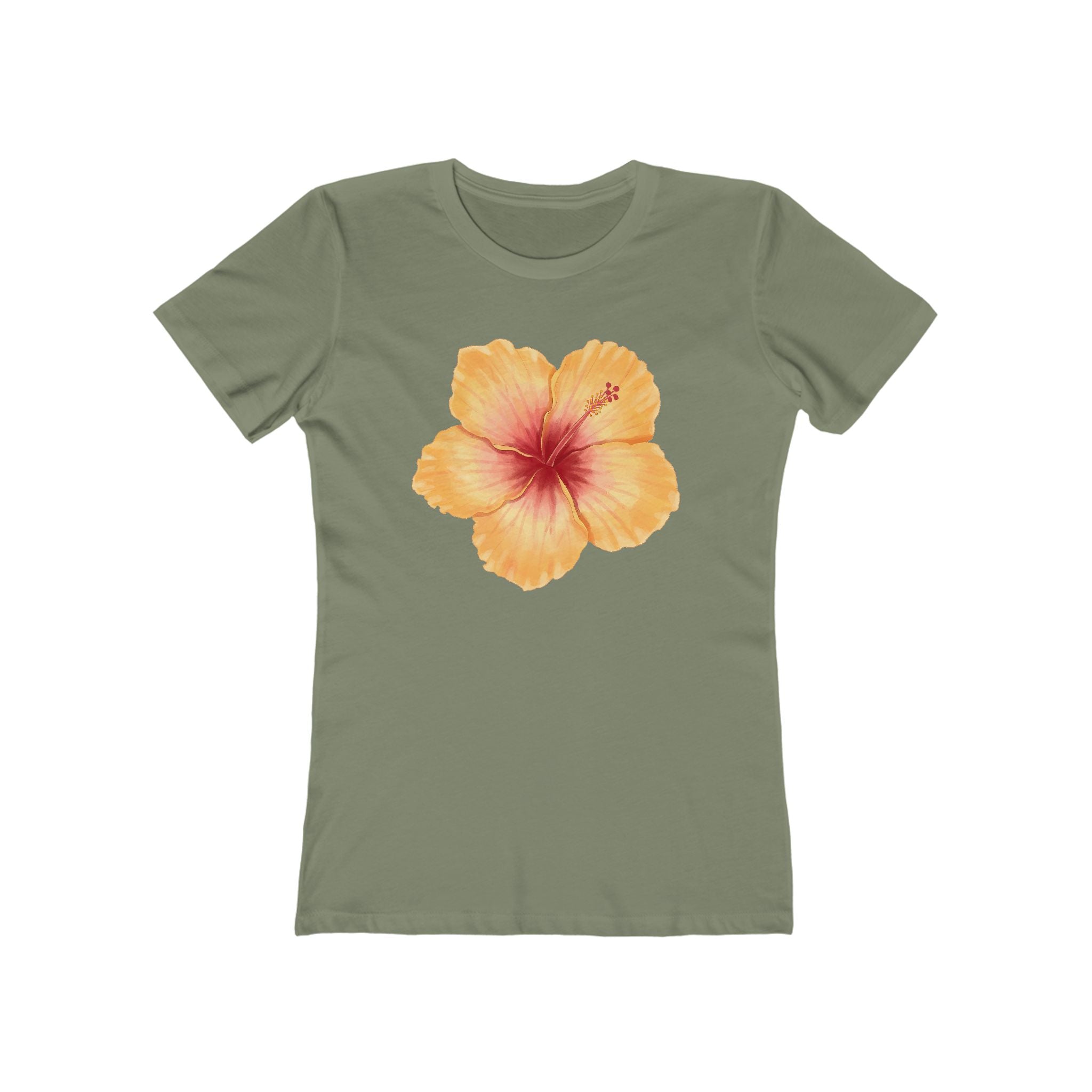 Flower Women's Tshirt, Floral Graphic Tee, Casual Top for Her, Spring Blossom Shirt, Botanical Print Blouse
