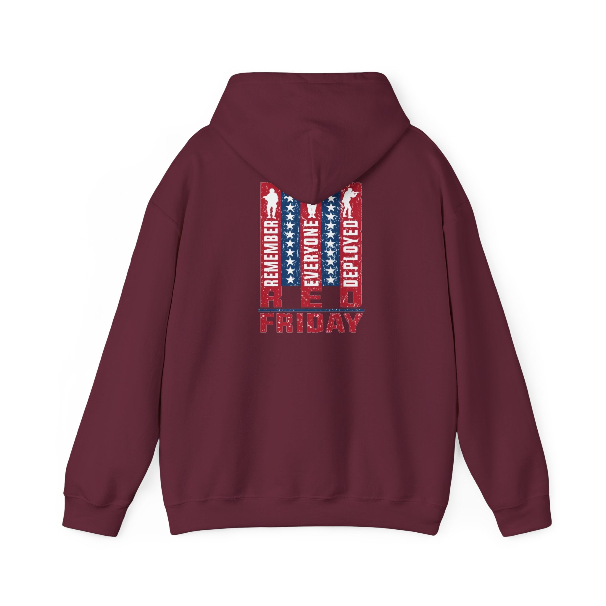 Red Friday Patriotic Hoodie Sweatshirt