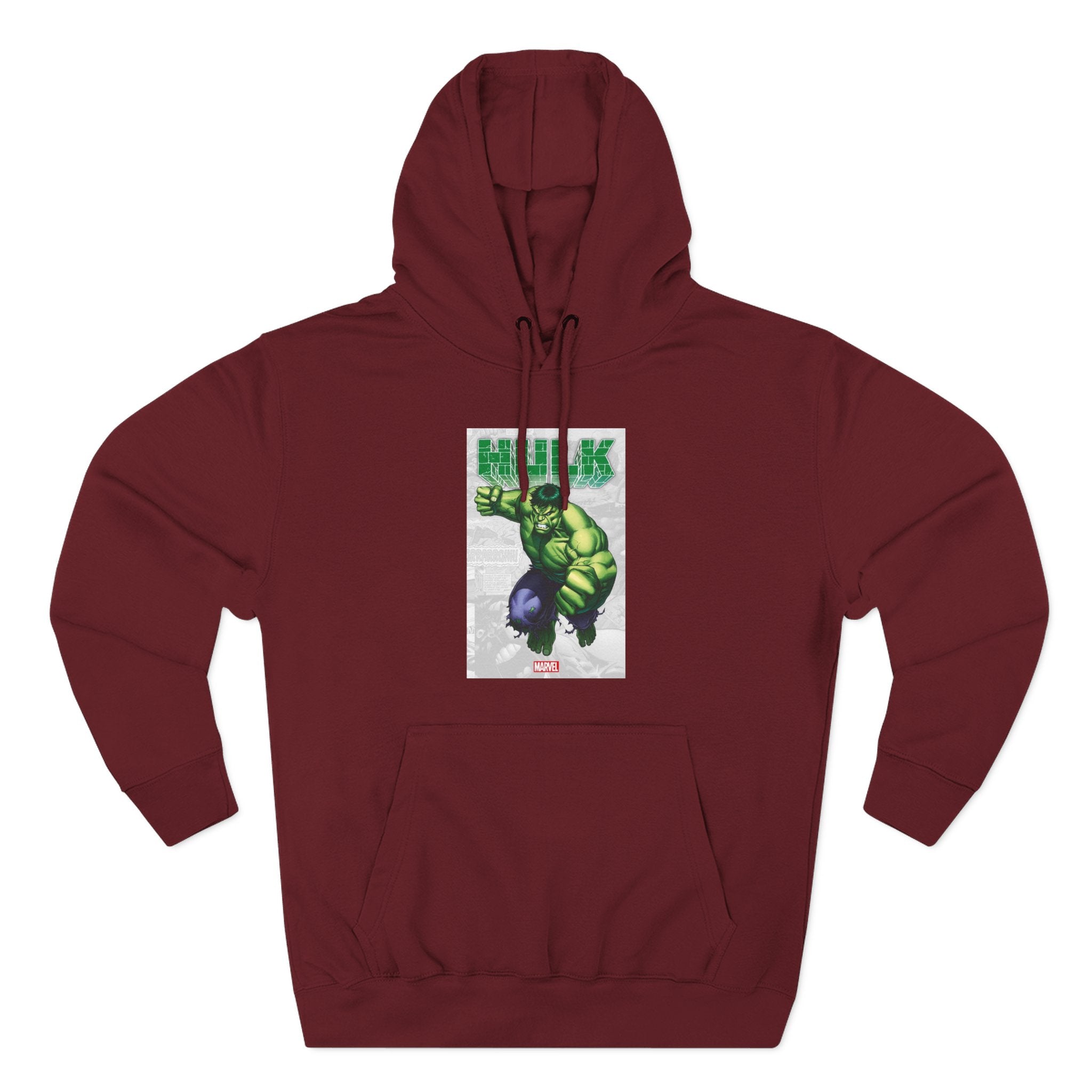 The Incredible Hulk Three-Panel Fleece Hoodie