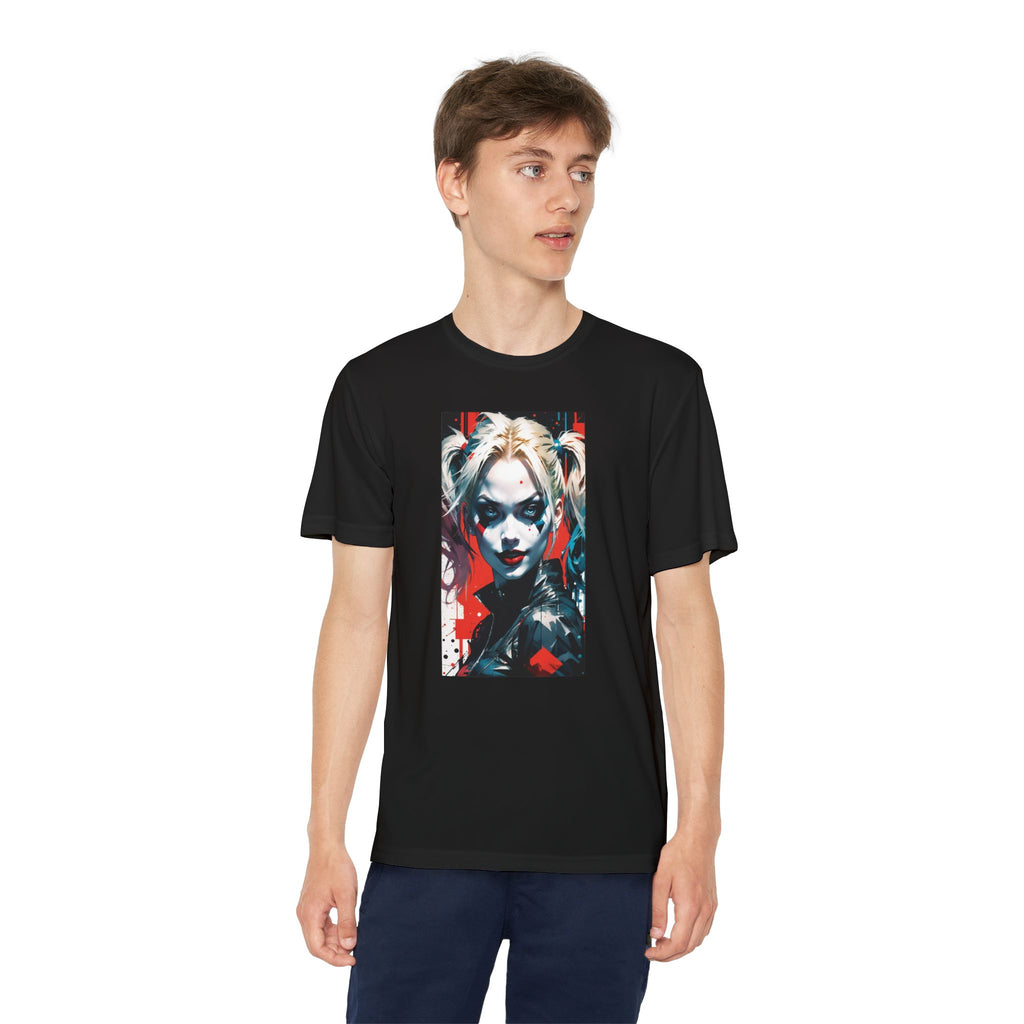 Superhero Youth T-Shirt Sports Graphic Tee, Cool Athletic Shirt for Kids