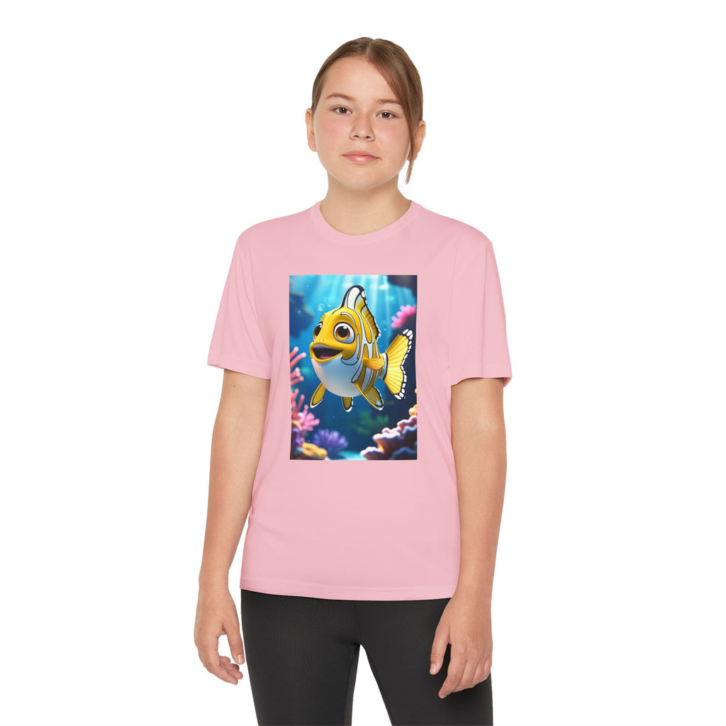 Nemo Fish Ocean Youth T-Shirt - Underwater Kids Tee, Finding Nemo Shirt, Beach Vacation Clothing, Ocean Lover Gift, Fish Theme Top