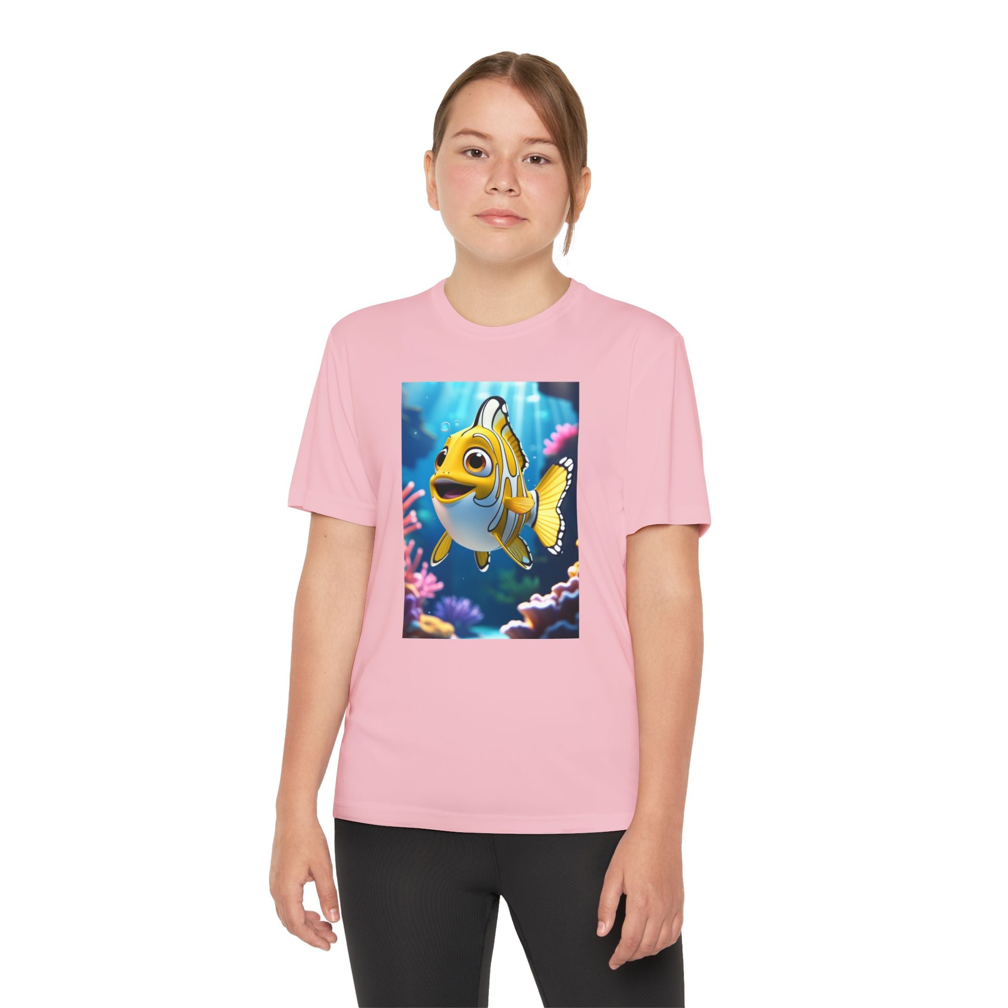 Nemo Fish Ocean Youth T-Shirt - Underwater Kids Tee, Finding Nemo Shirt, Beach Vacation Clothing, Ocean Lover Gift, Fish Theme Top