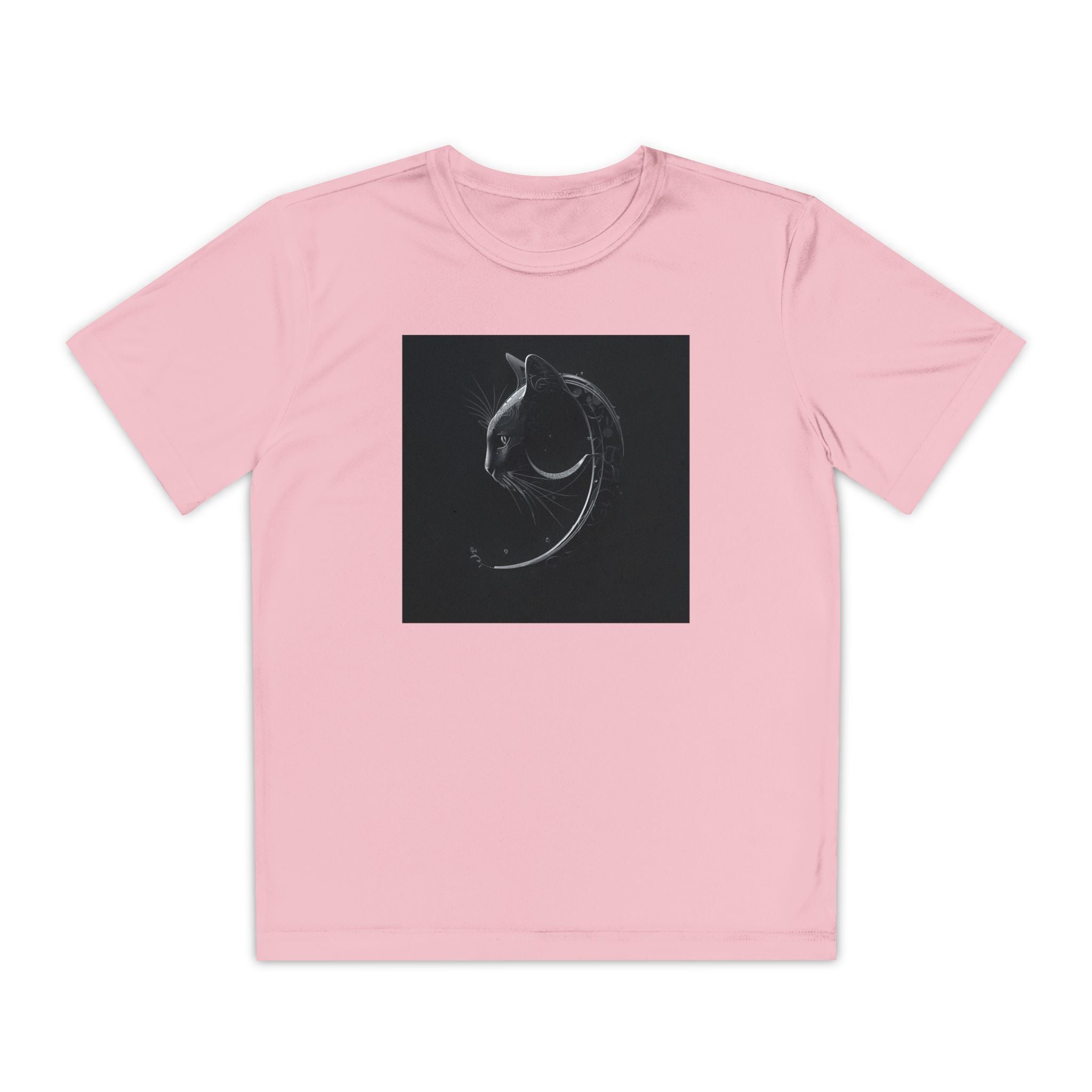 Youth Tee Shirt, Kids Animal Graphic Top, Cute Black and White Tee, Children's Zoo Theme Shirt, Bamboo Bear