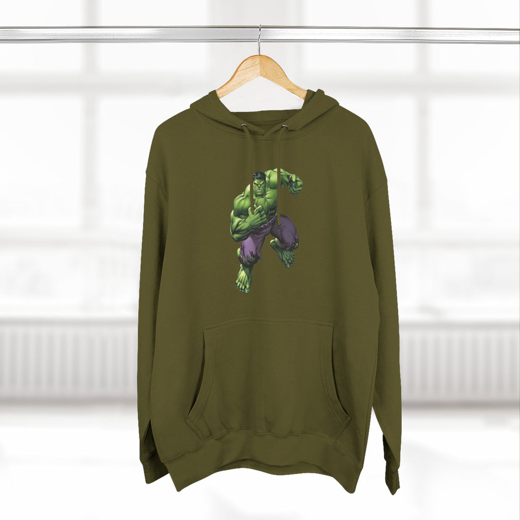 The Incredible Hulk Three-Panel Fleece Hoodie