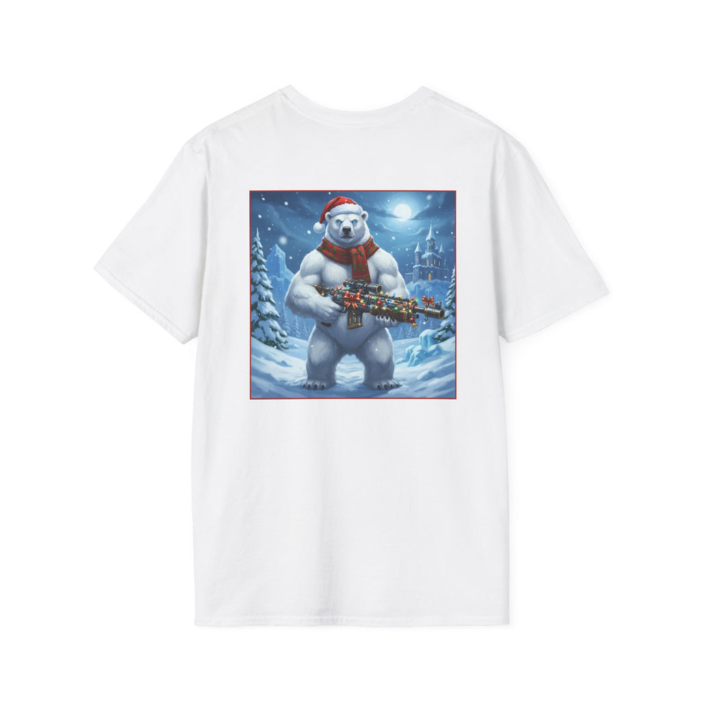 Yule Guard Patriotic Christmas Holiday ~ Unisex Softstyle T-Shirt