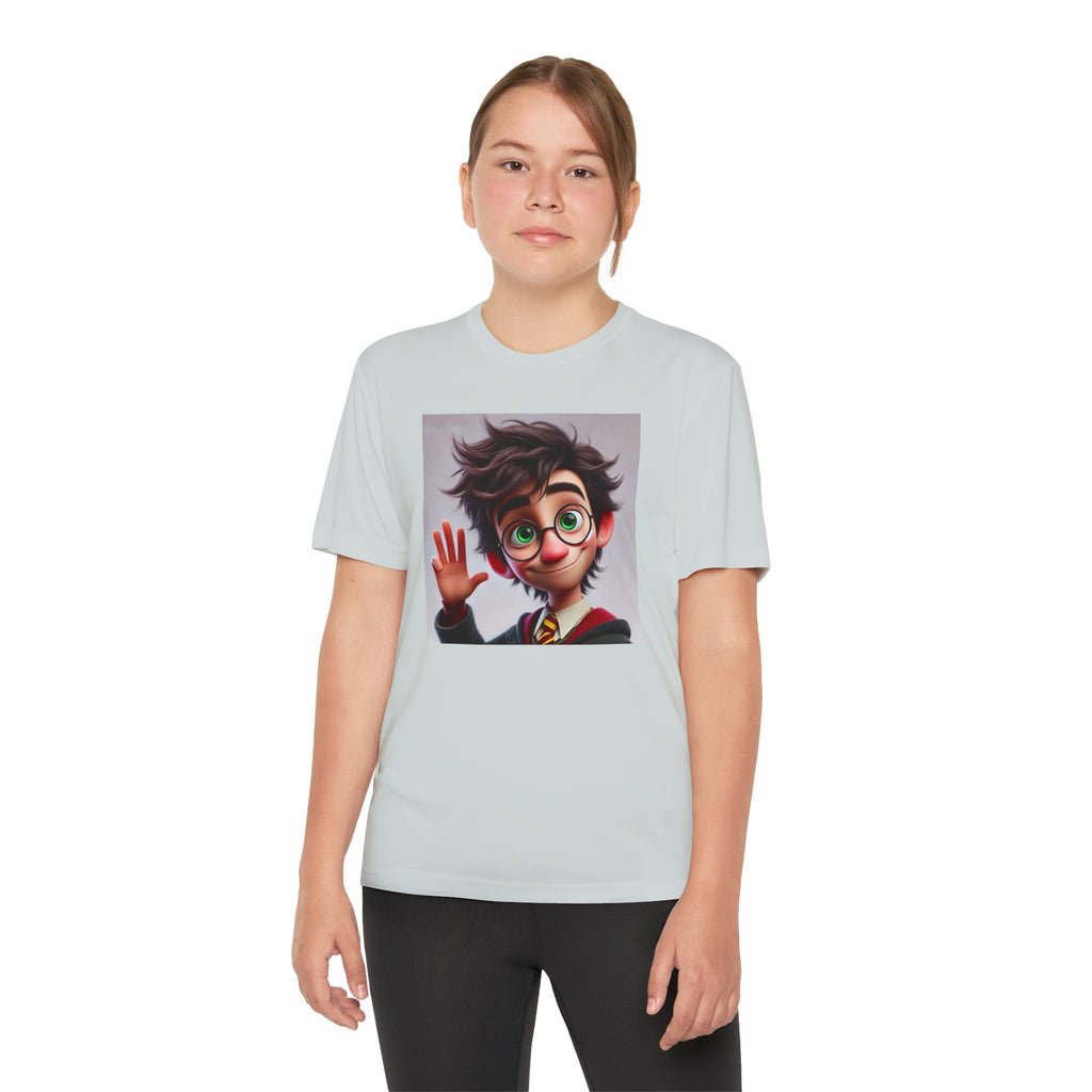 Youth Competitor Tee - Harry Potter, Wizard School Shirt, Magical Kids Top, Hogwarts Fan Gift, Sorcerer's Stone T-Shirt